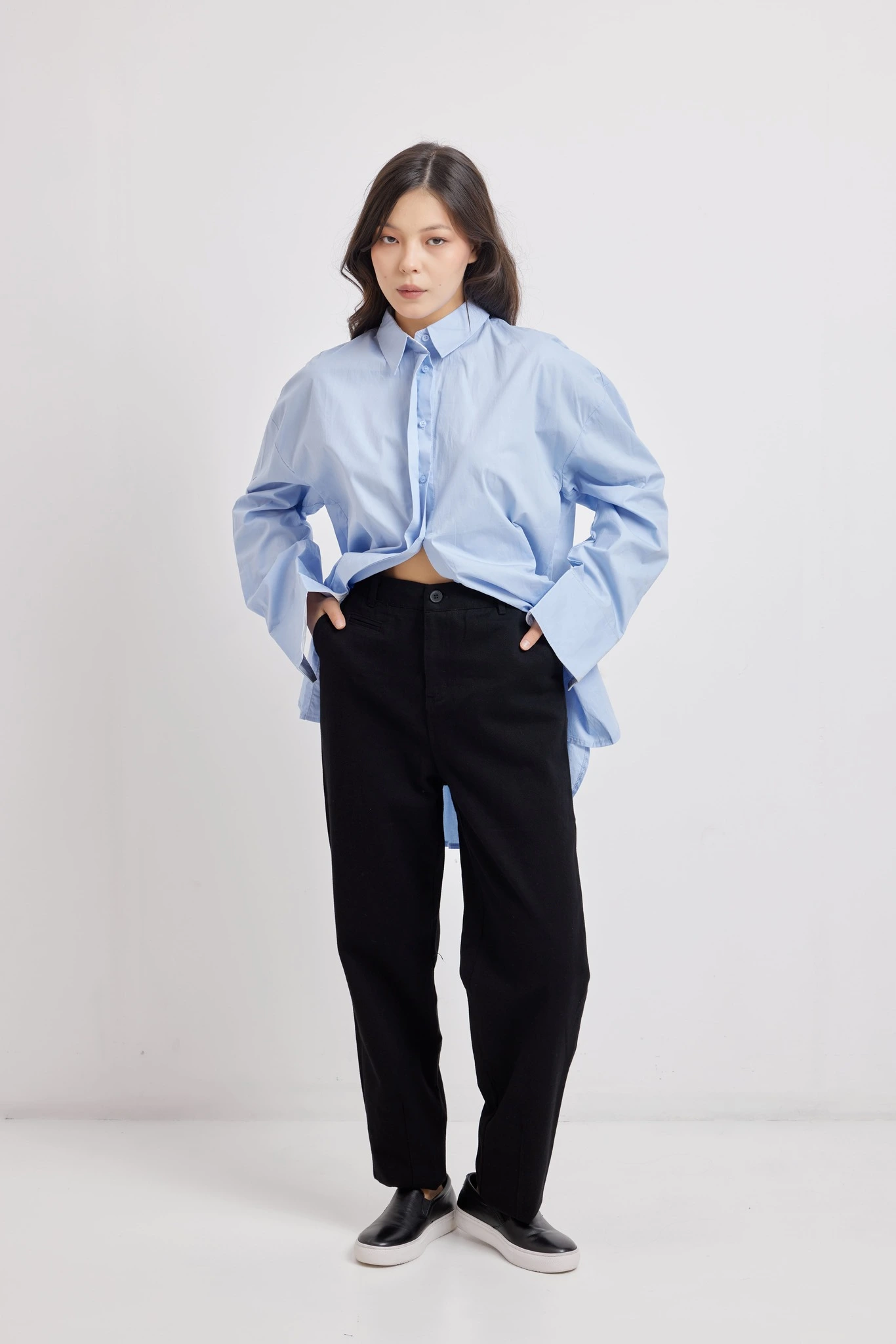 Брюки черный для женщин 42271-1 71