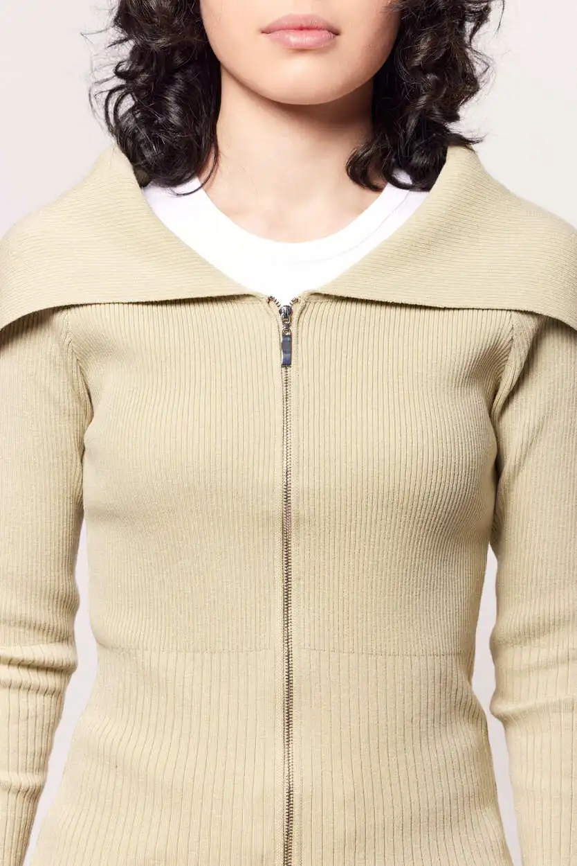 Кардиган бежевый для женщин 44154-15 50