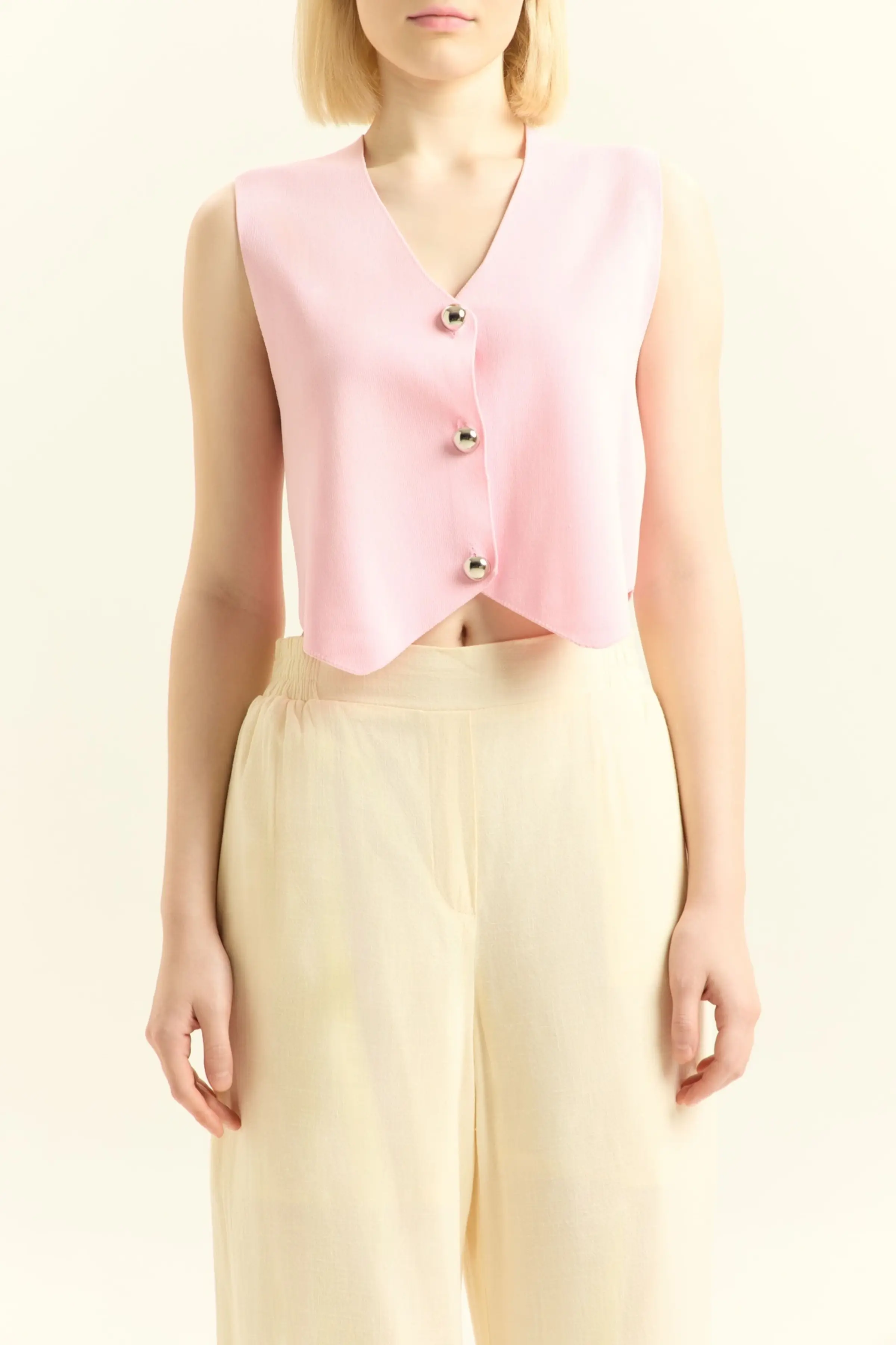 Жилетка розовый для женщин 45231-17 68