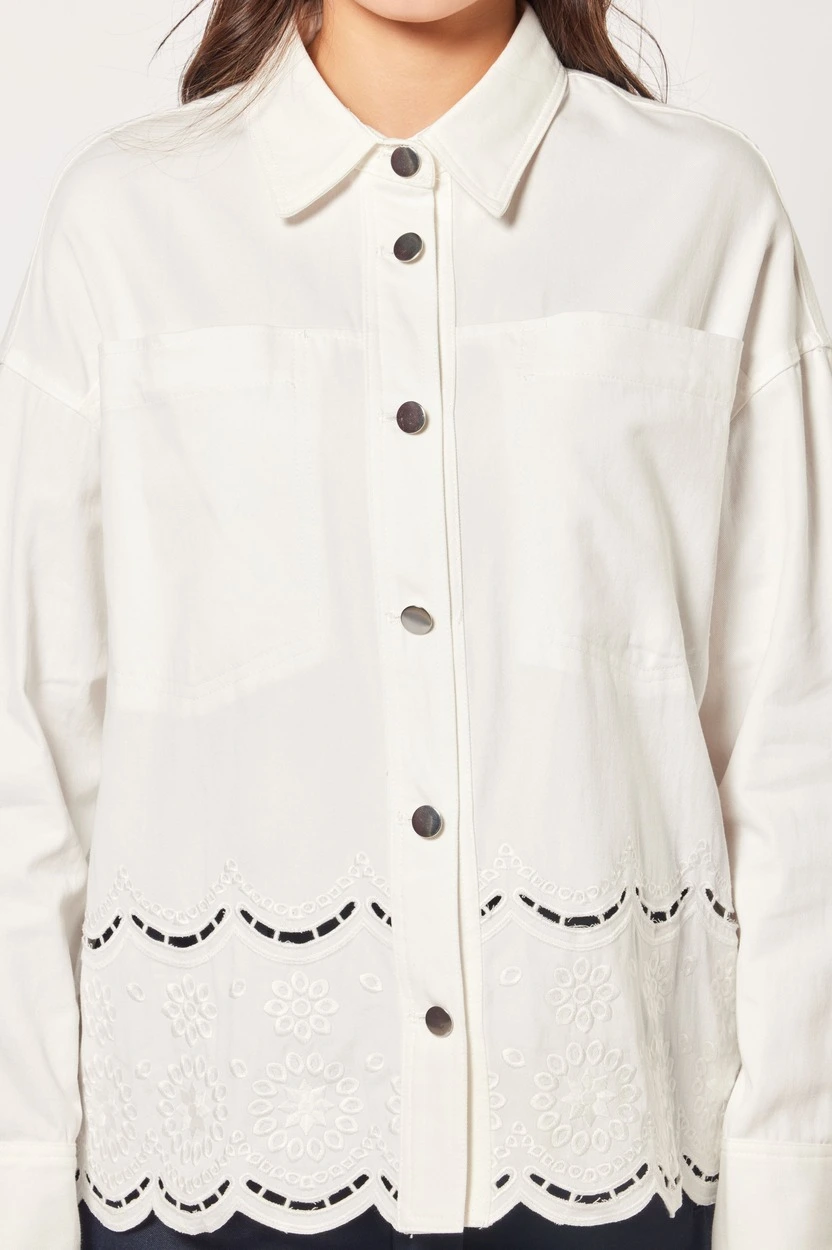 Рубашка белый для женщин 44210-4 66