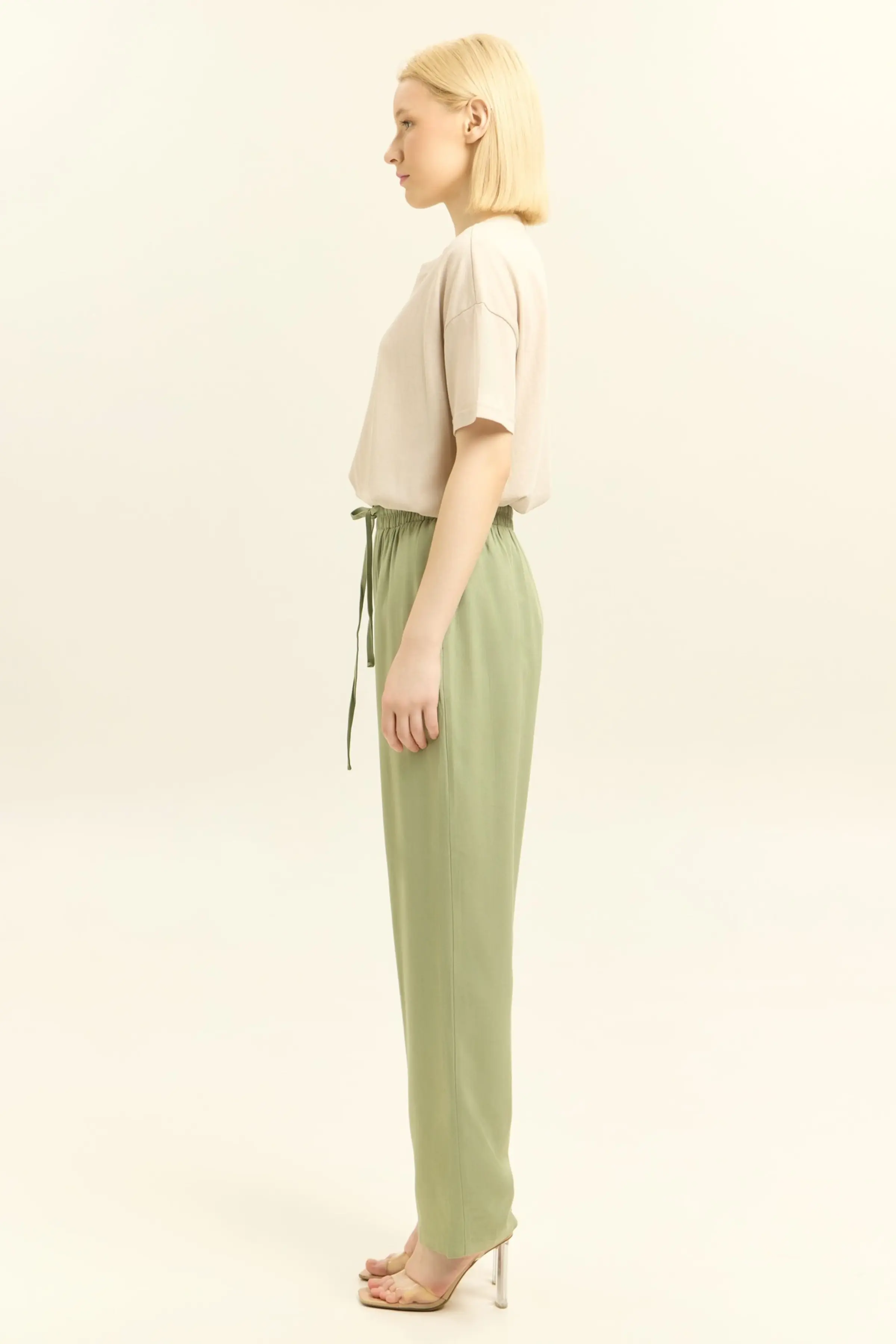 Брюки хаки для женщин 45289-14 71