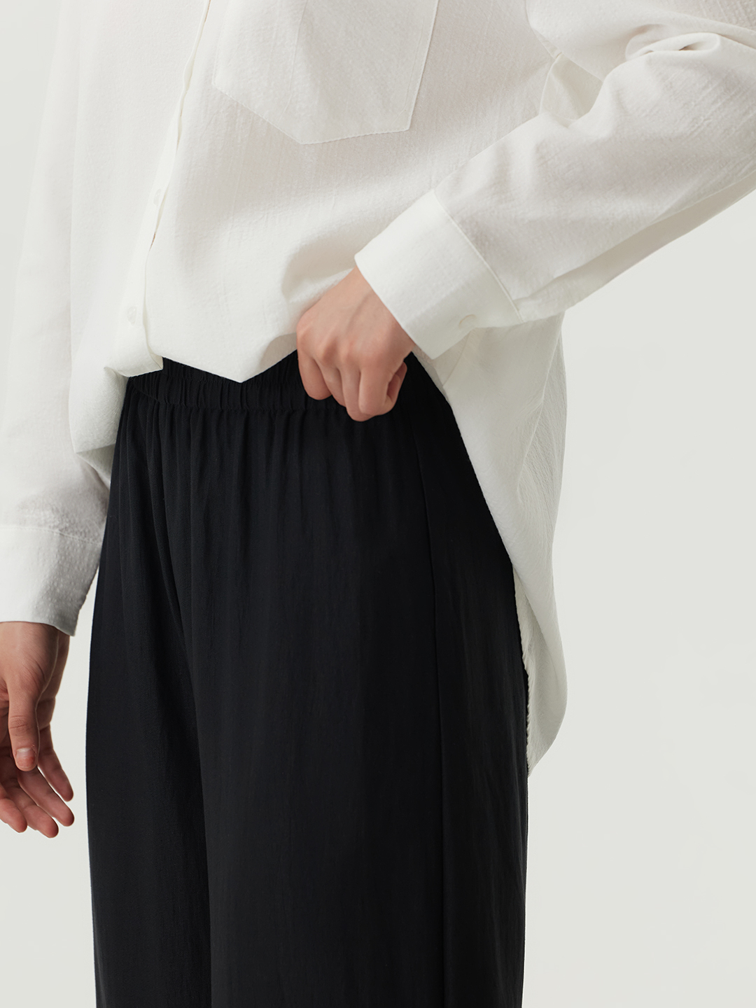 Брюки черный для женщин 48203-1 71