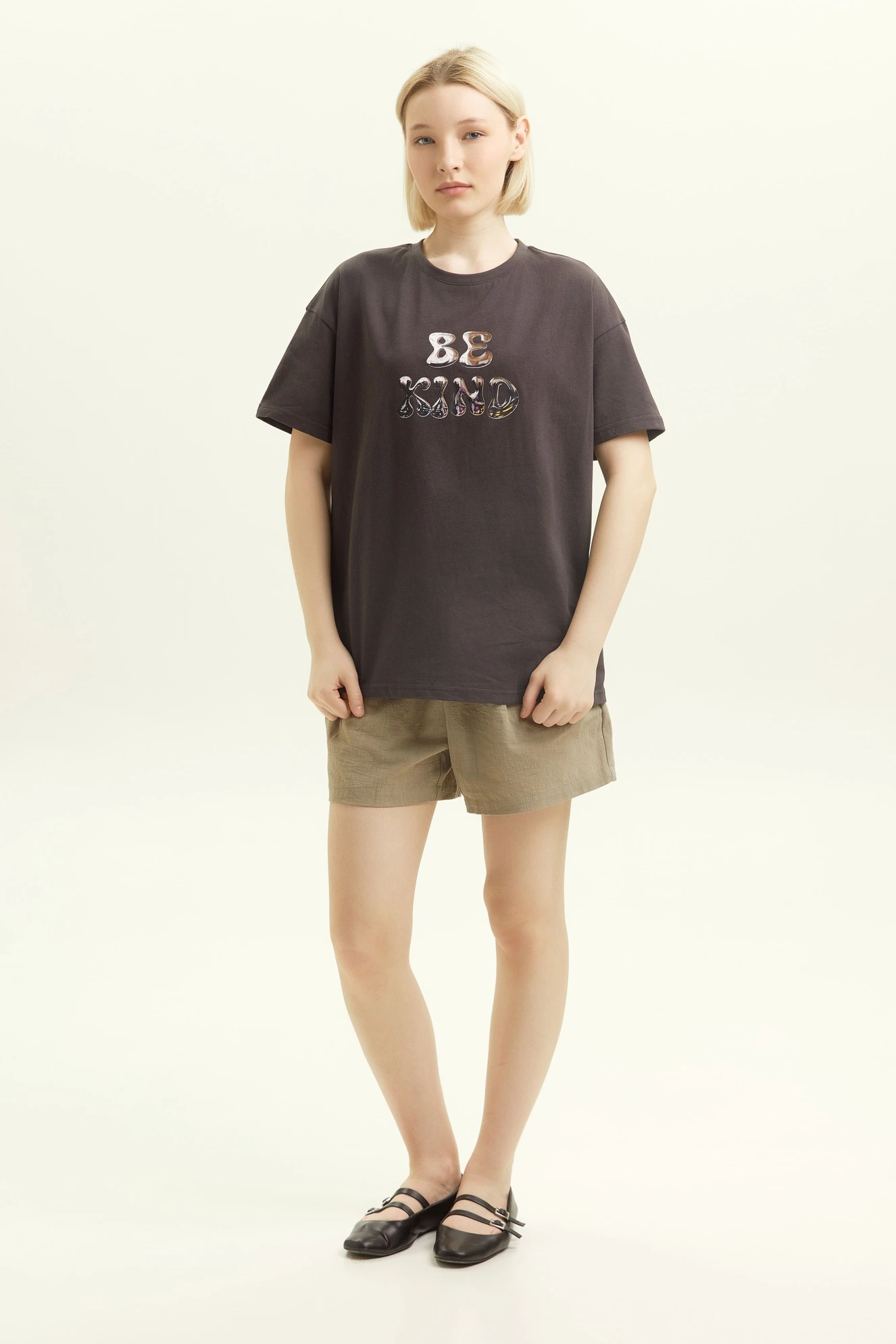 Футболка серый для женщин 44142-61 67