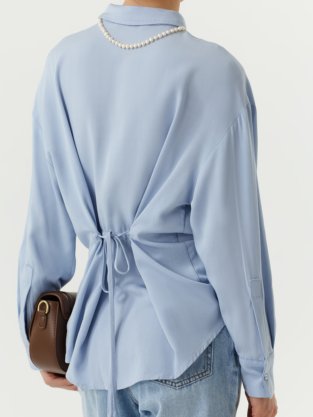 Рубашка голубой для женщин 48253-10 66