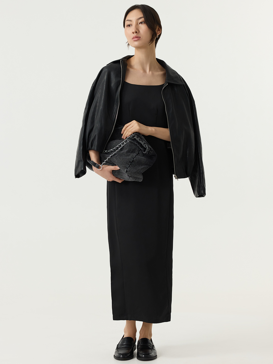 Платье черный для женщин 48294-1 54