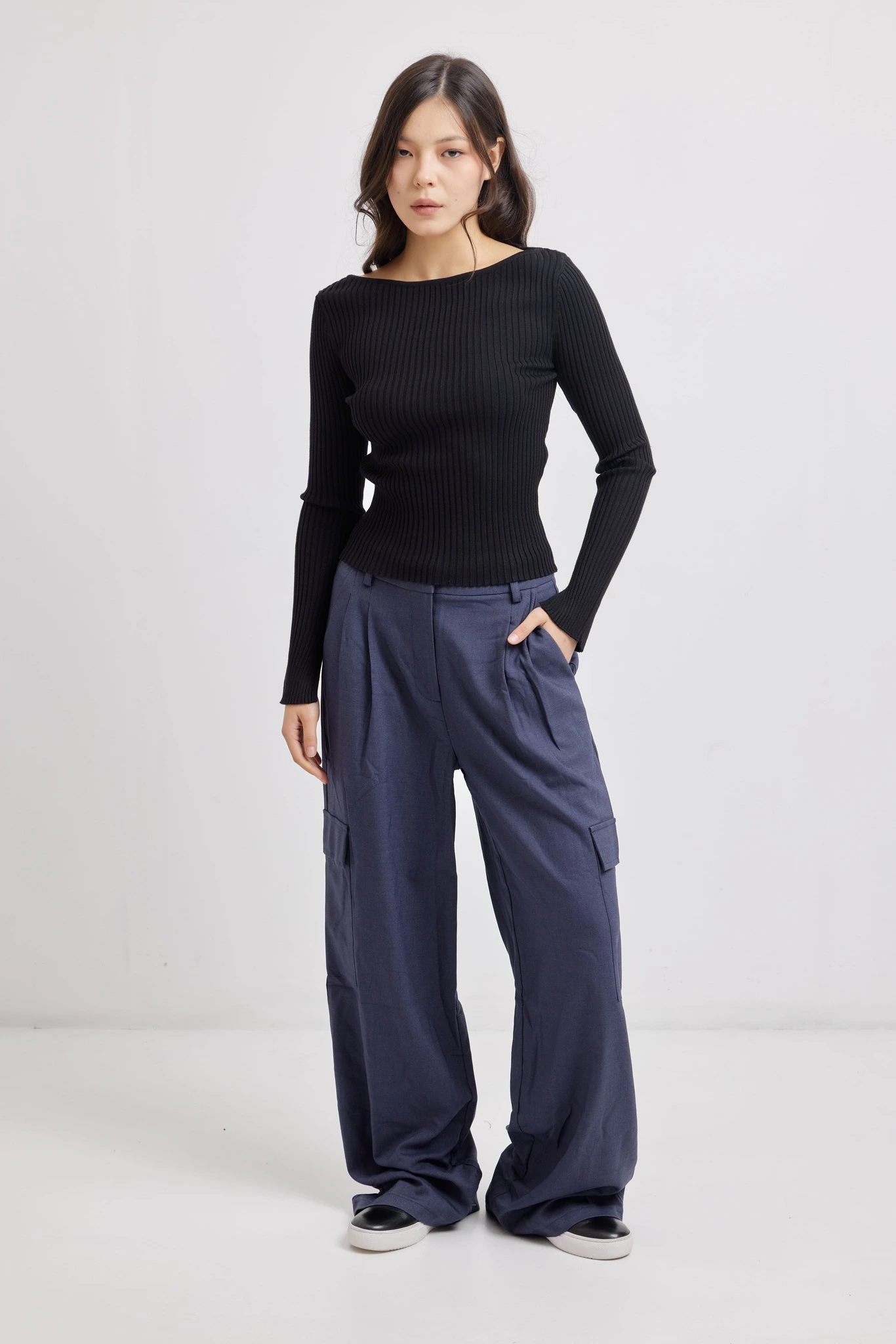 Брюки темно-синий для женщин 42268-18 71