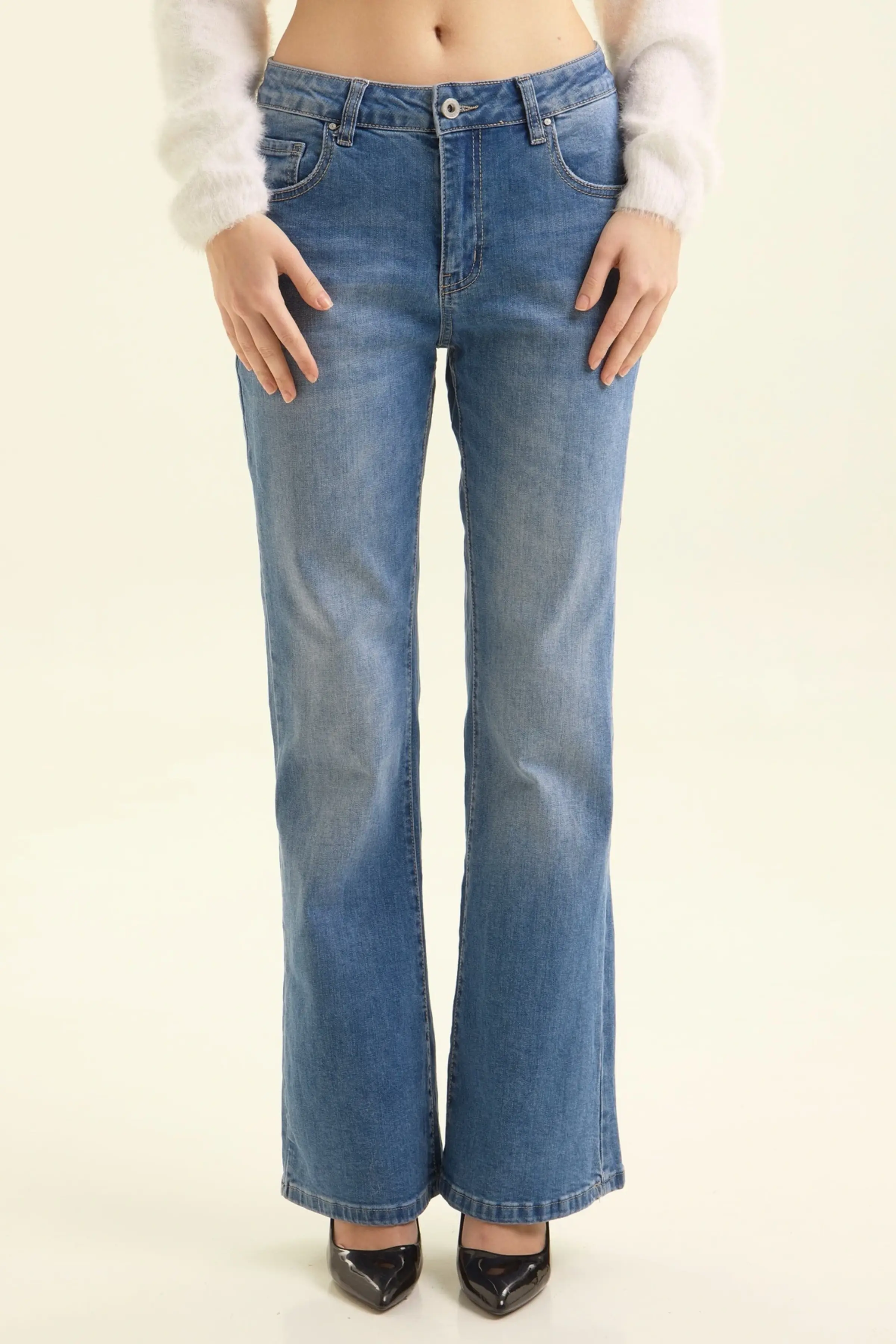 Джинсы светло-синий для женщин 47218-195 74