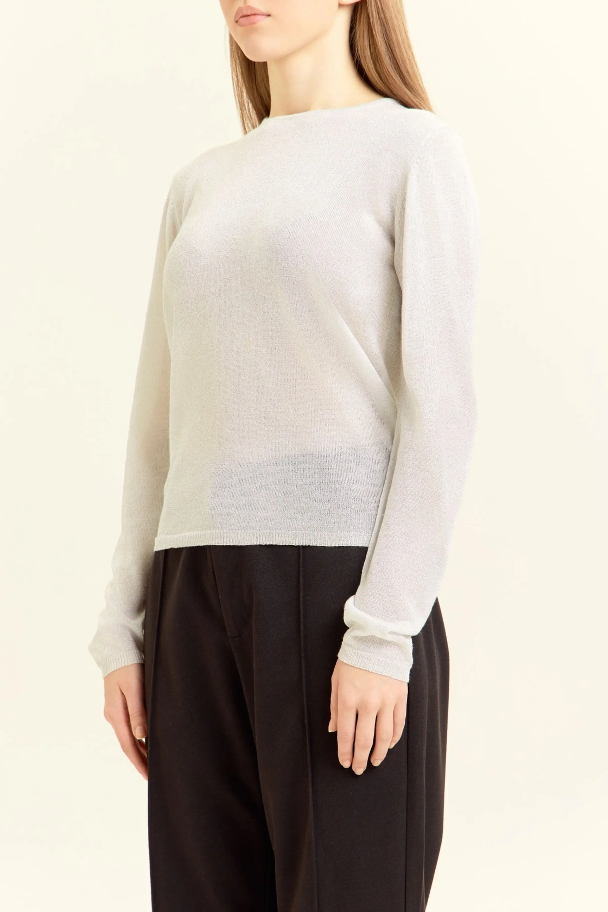 Джемпер белый для женщин 47172-4 60