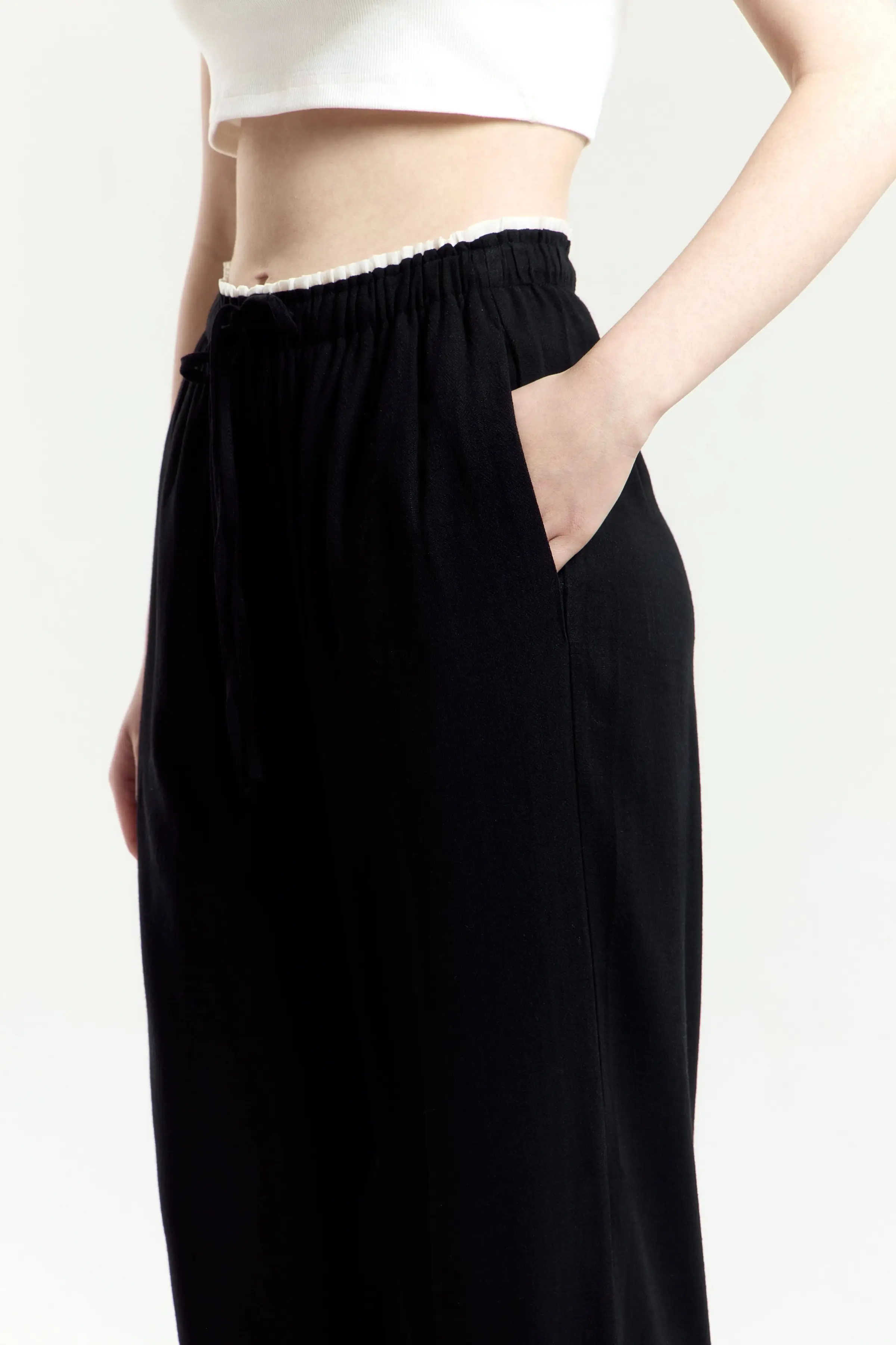 Брюки черный для женщин 45201-1 71