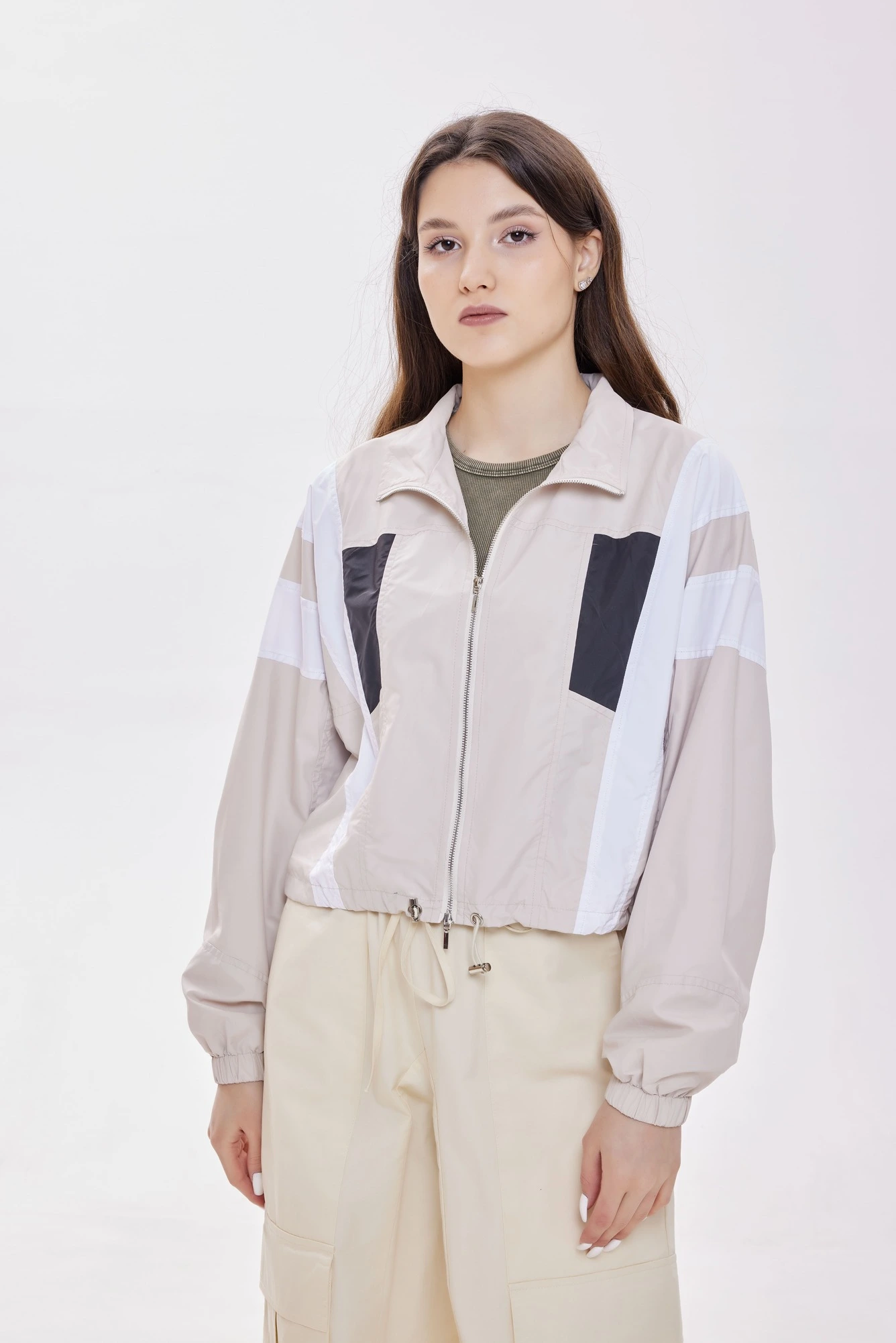 Ветровка бежевый для женщин 40239-15 72