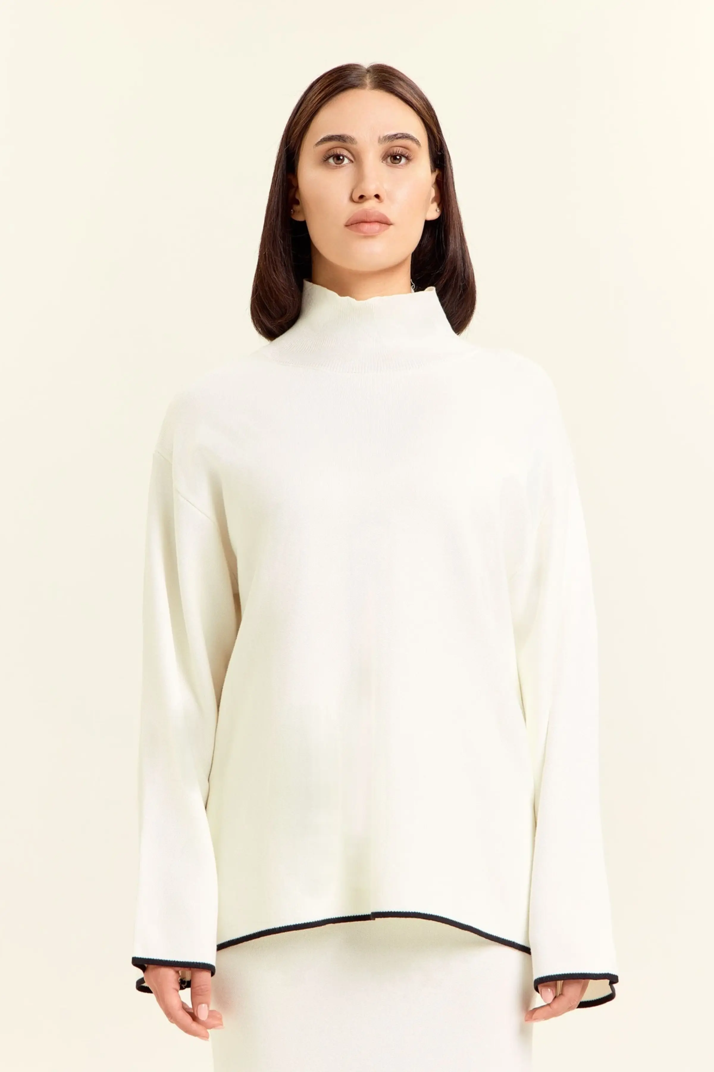 Свитер белый для женщин 47146-4 65