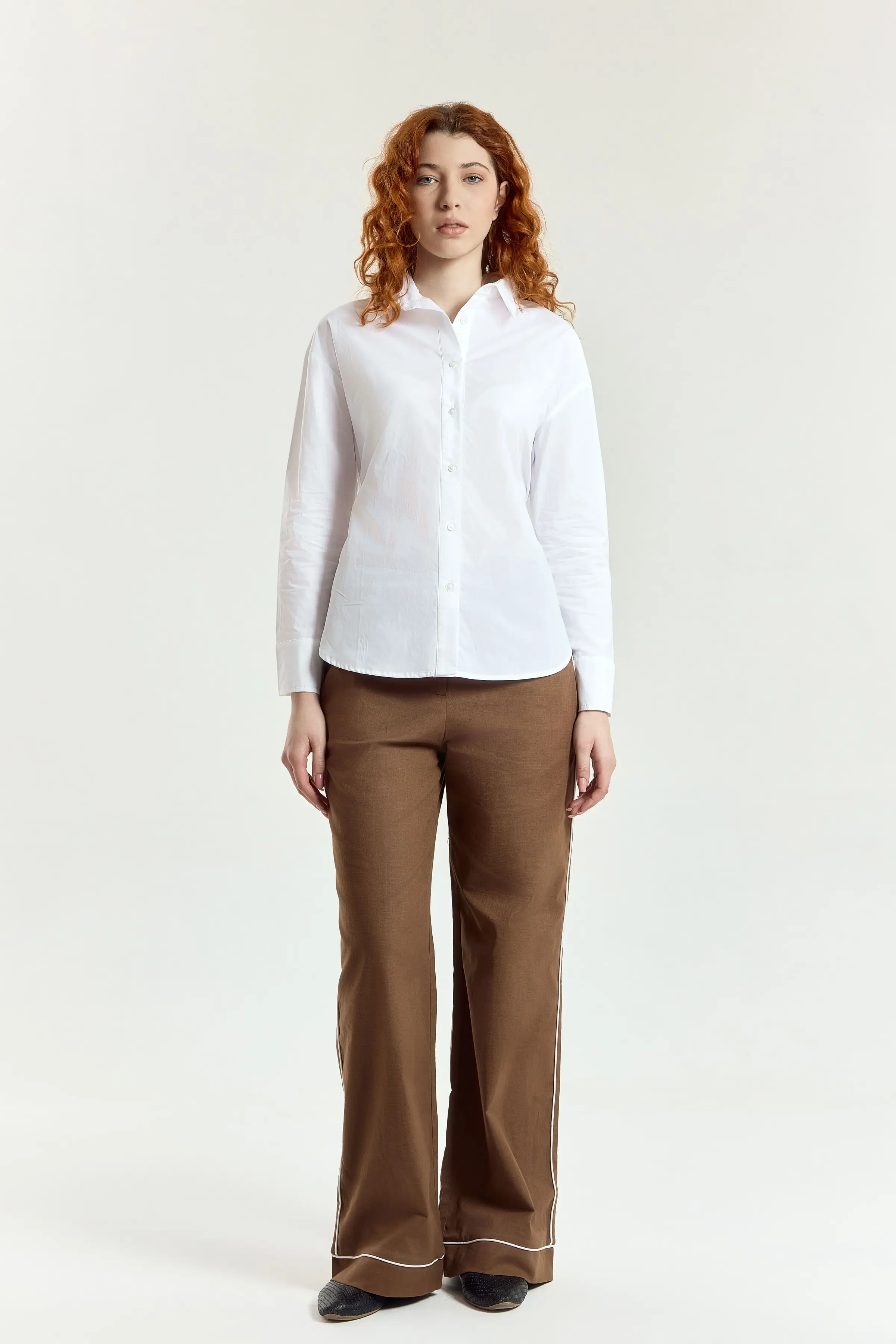 Брюки коричневый для женщин 45221-13 71