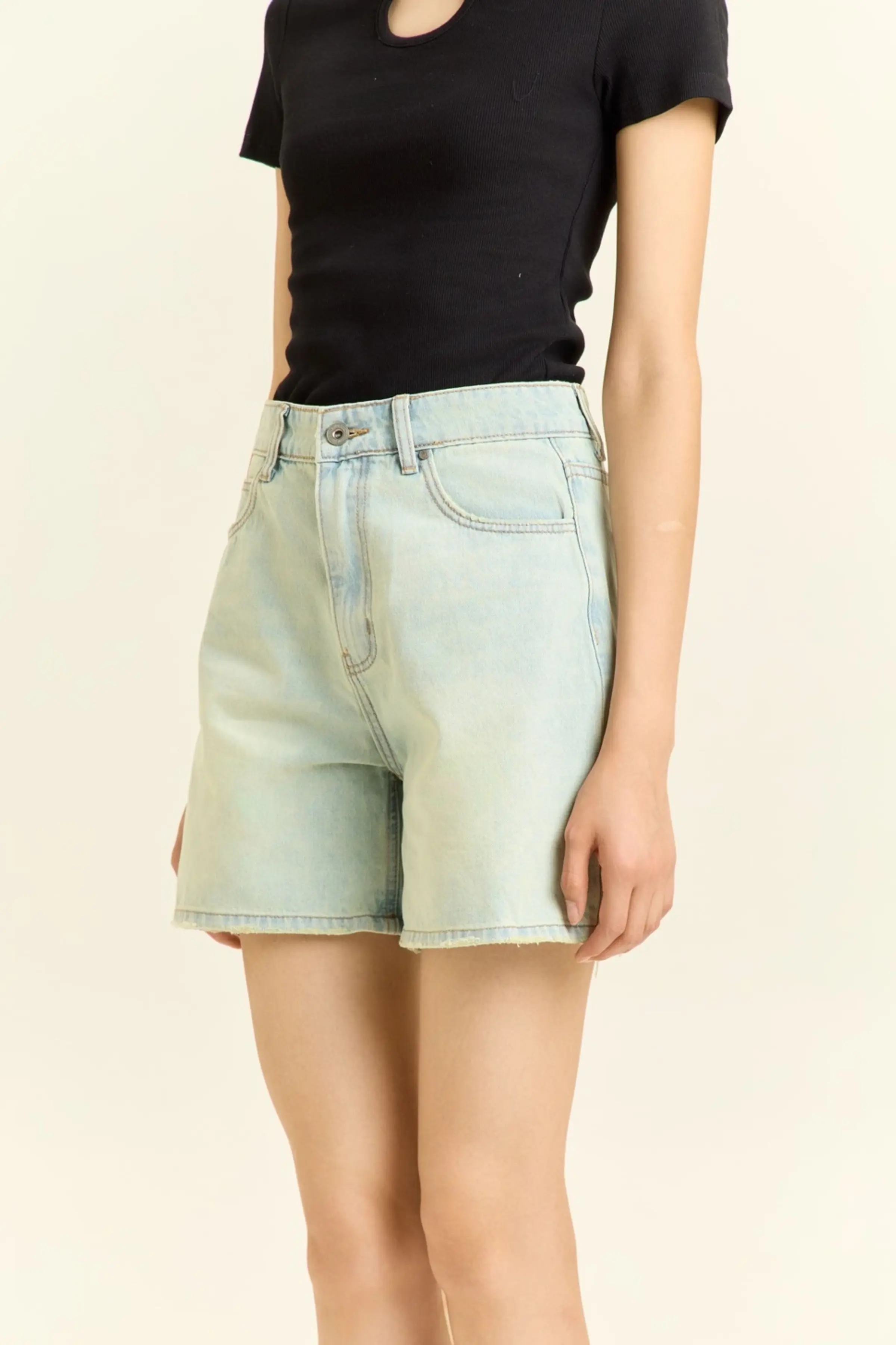 Шорты светло-голубой для женщин 45305-25 57