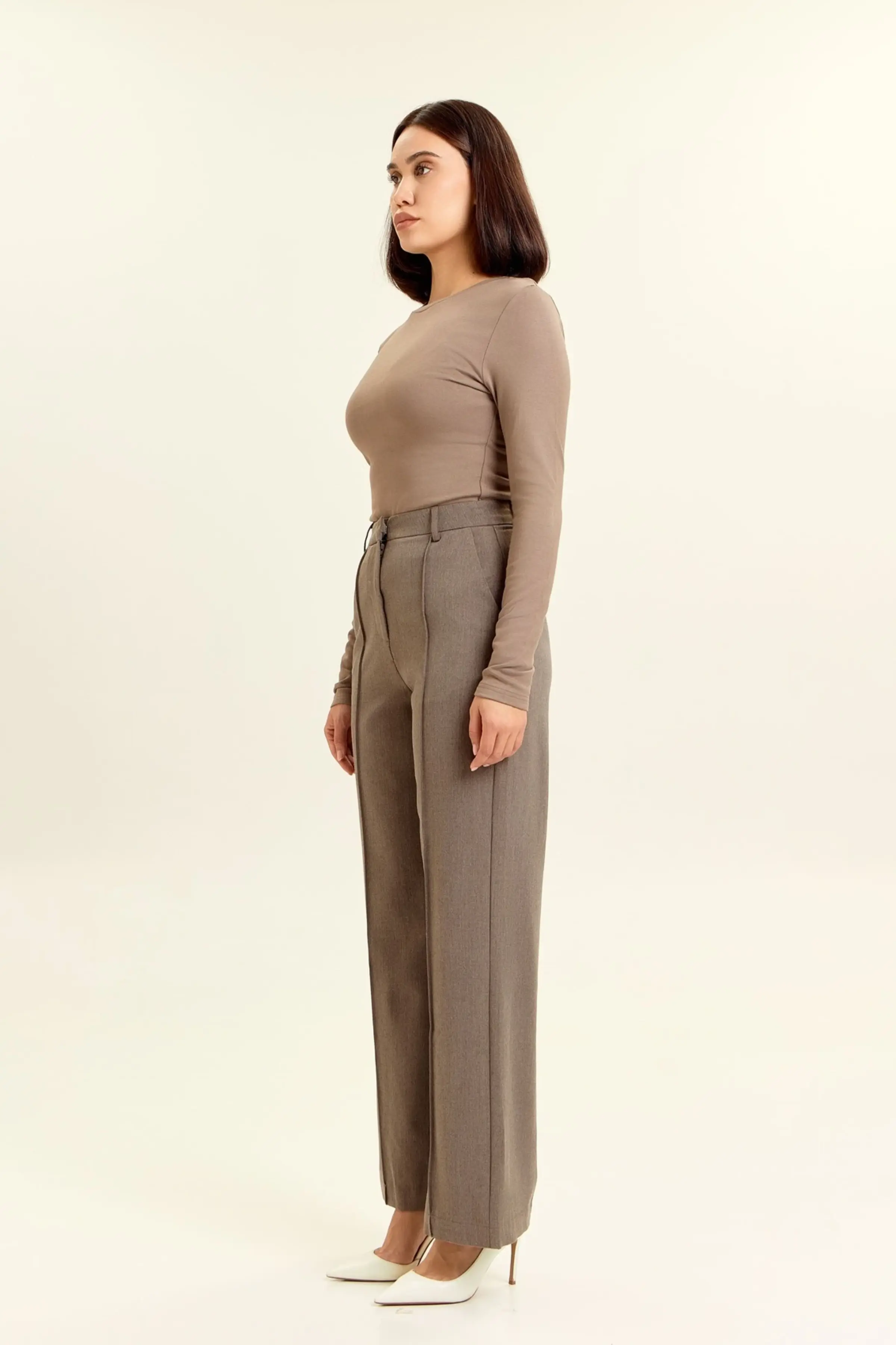 Брюки коричневый для женщин 47141-13 71
