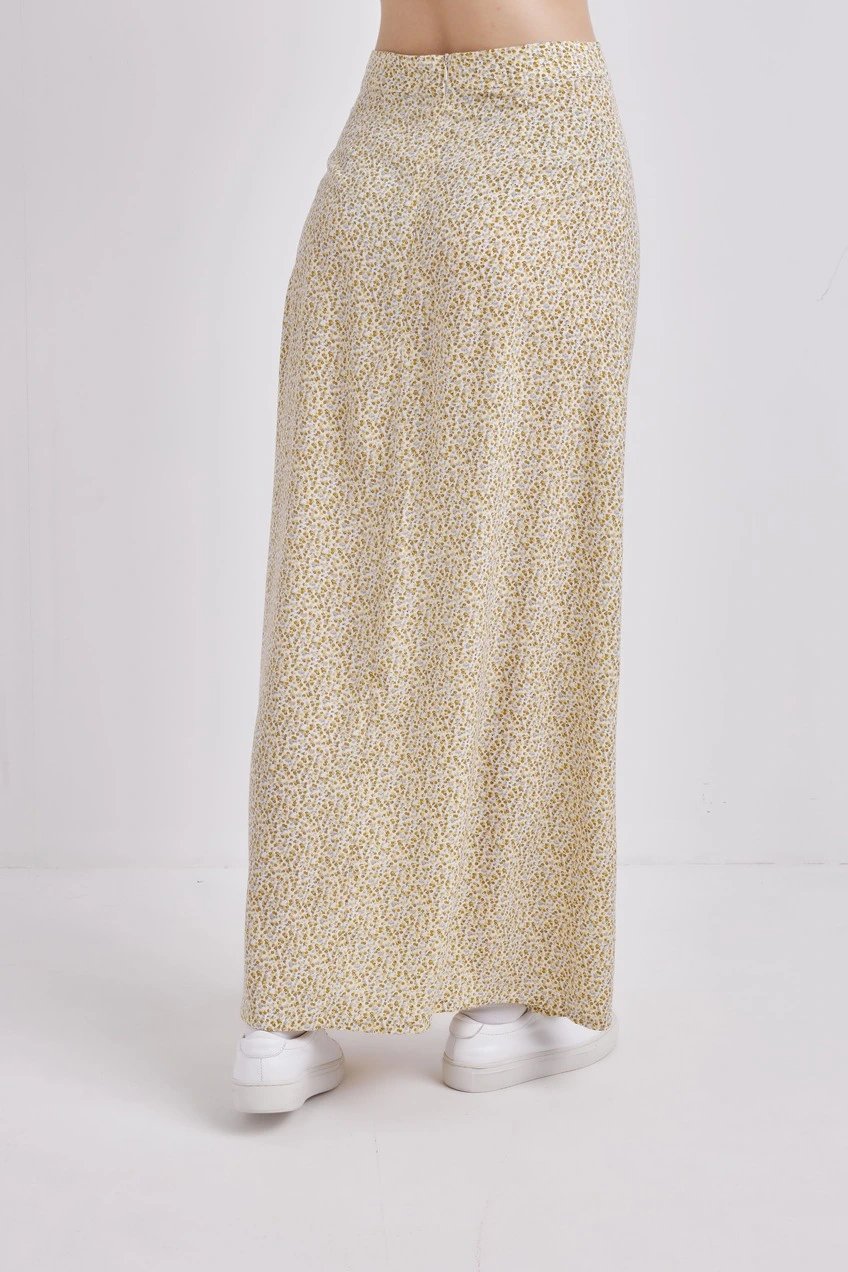 Юбка желтый в цветочек для женщин 41321-127 52