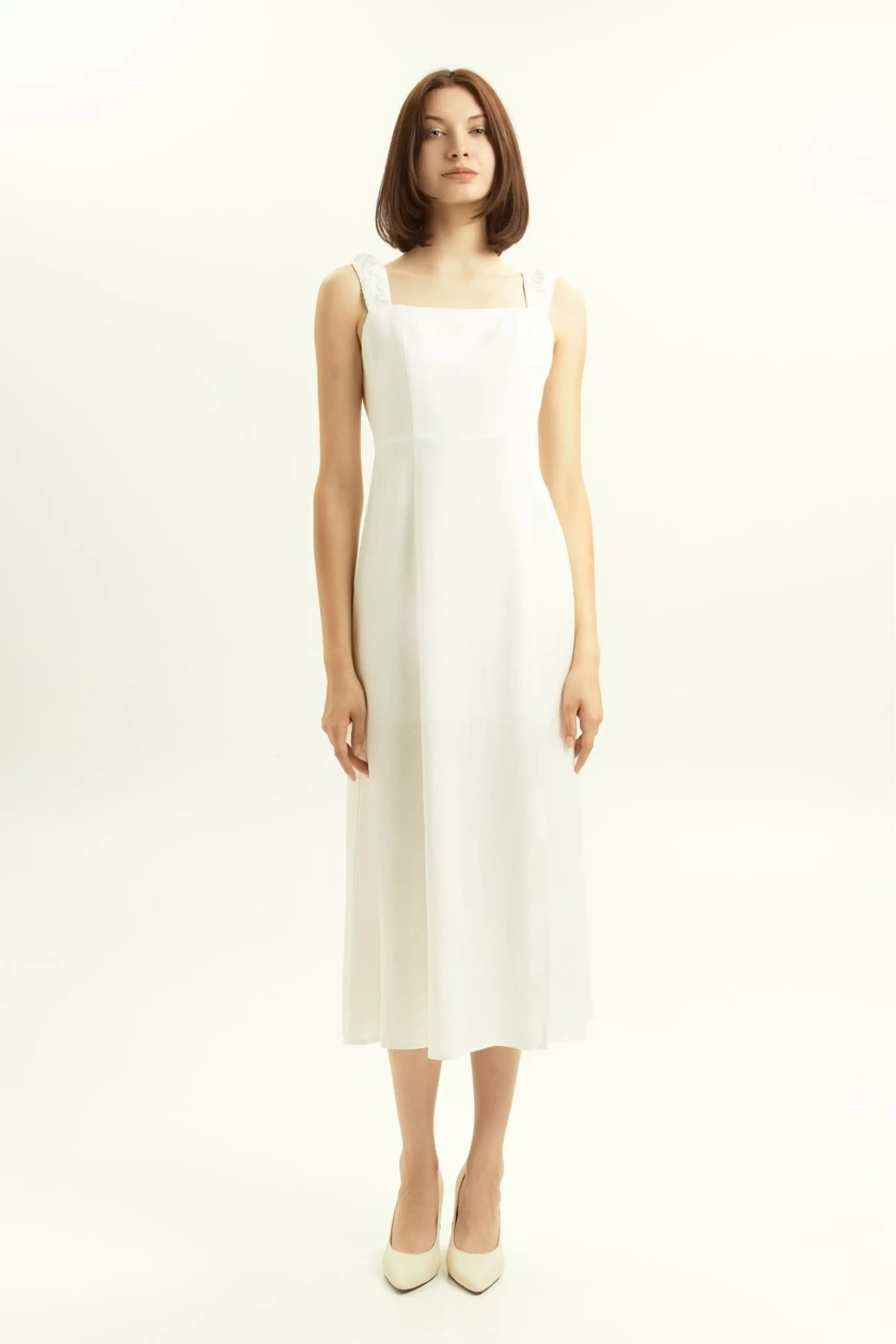 Платье белый для женщин 45269-4 54