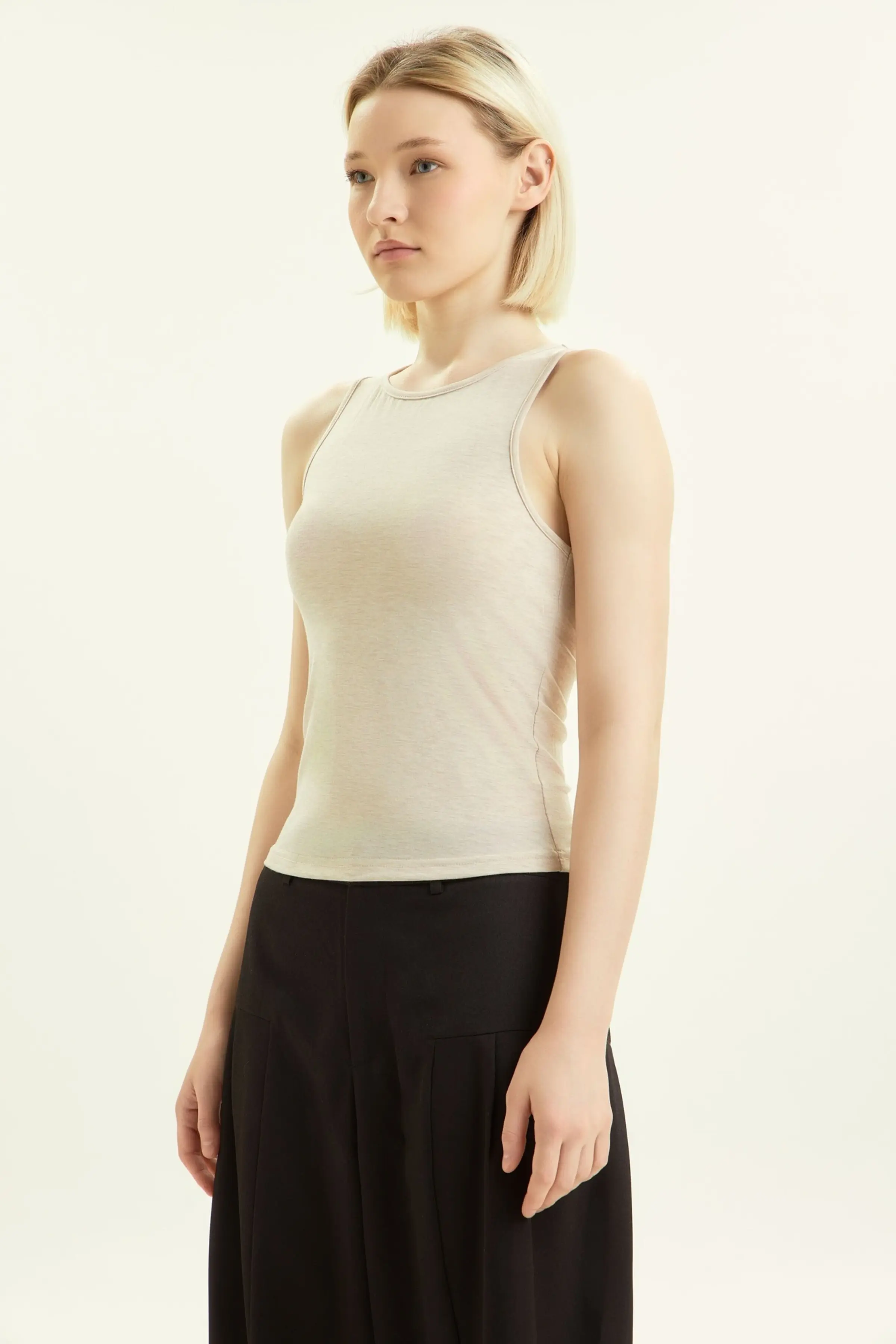 Топ бежевый для женщин 44188-15 46