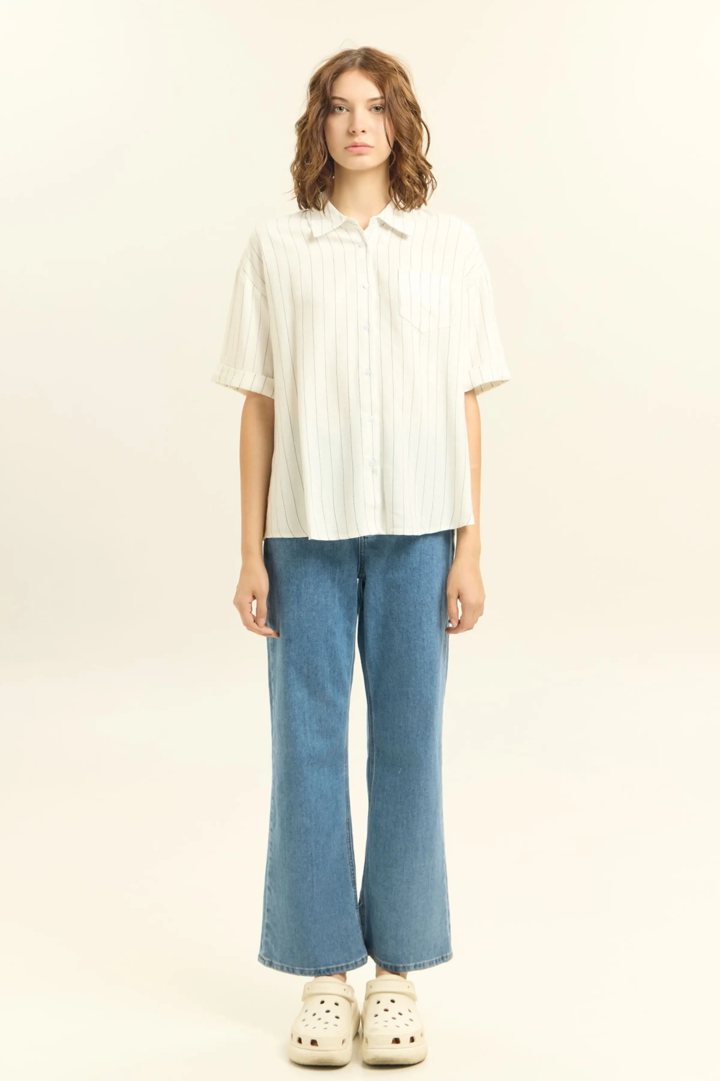 Рубашка белый для женщин 45244-4 66