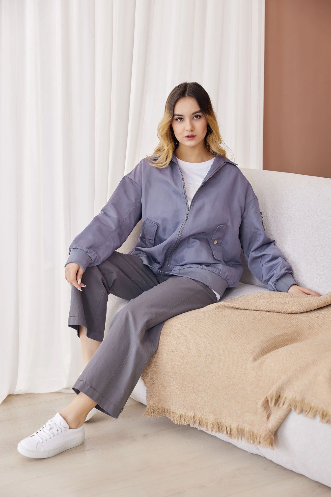 Куртка серый для женщин 40330-61 47