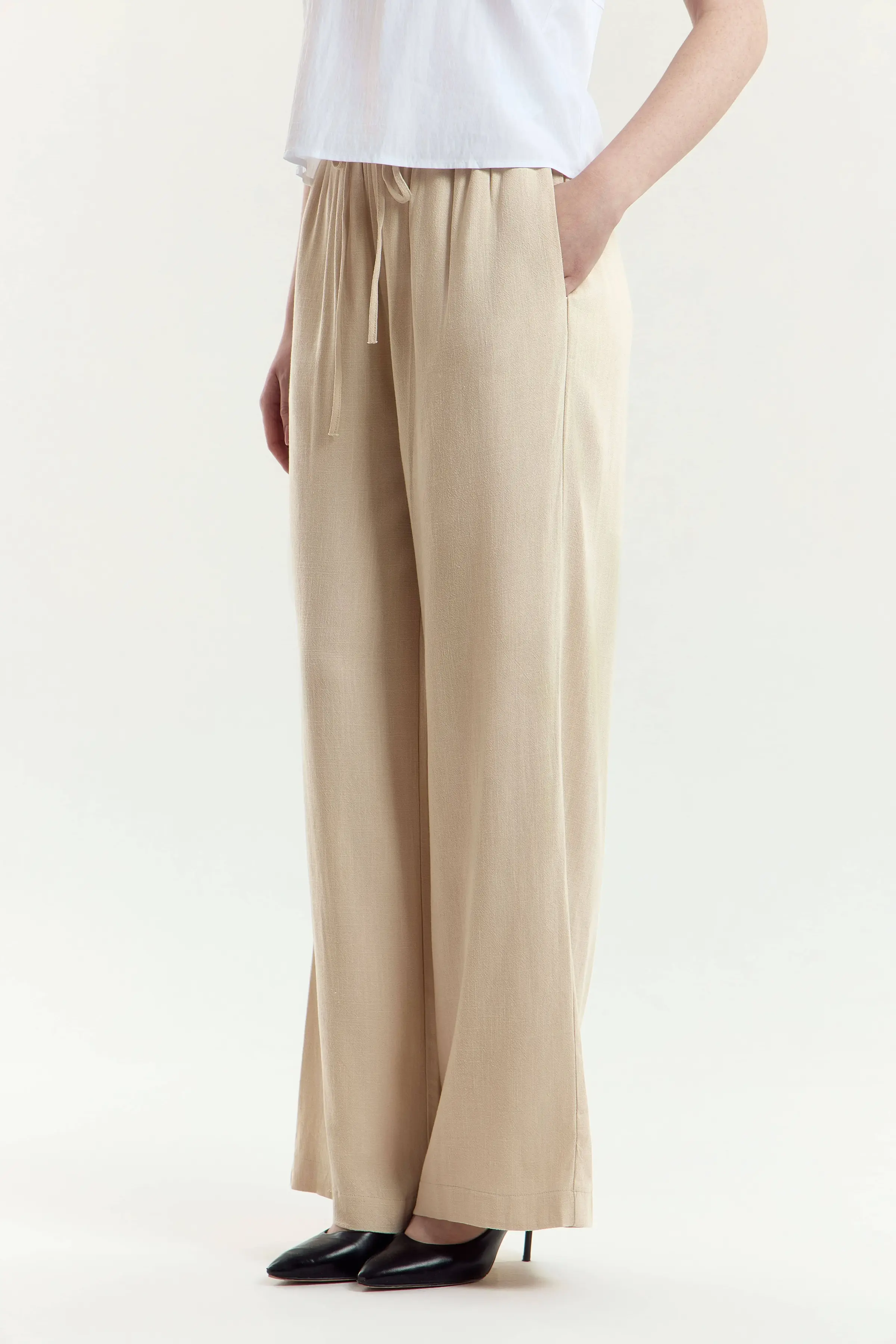 Брюки бежевый для женщин 45201-15 71