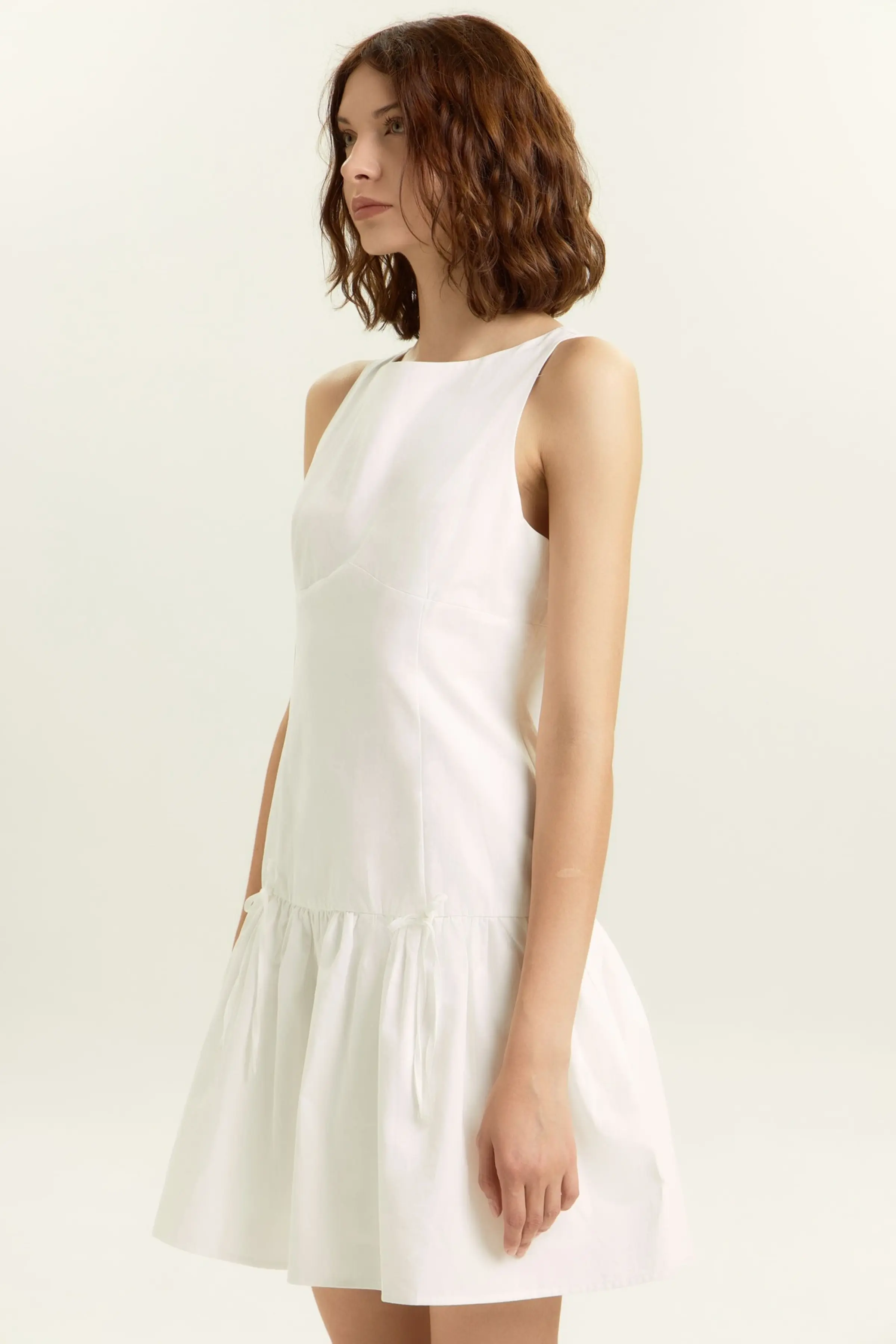 Платье белый для женщин 45357D-4 54