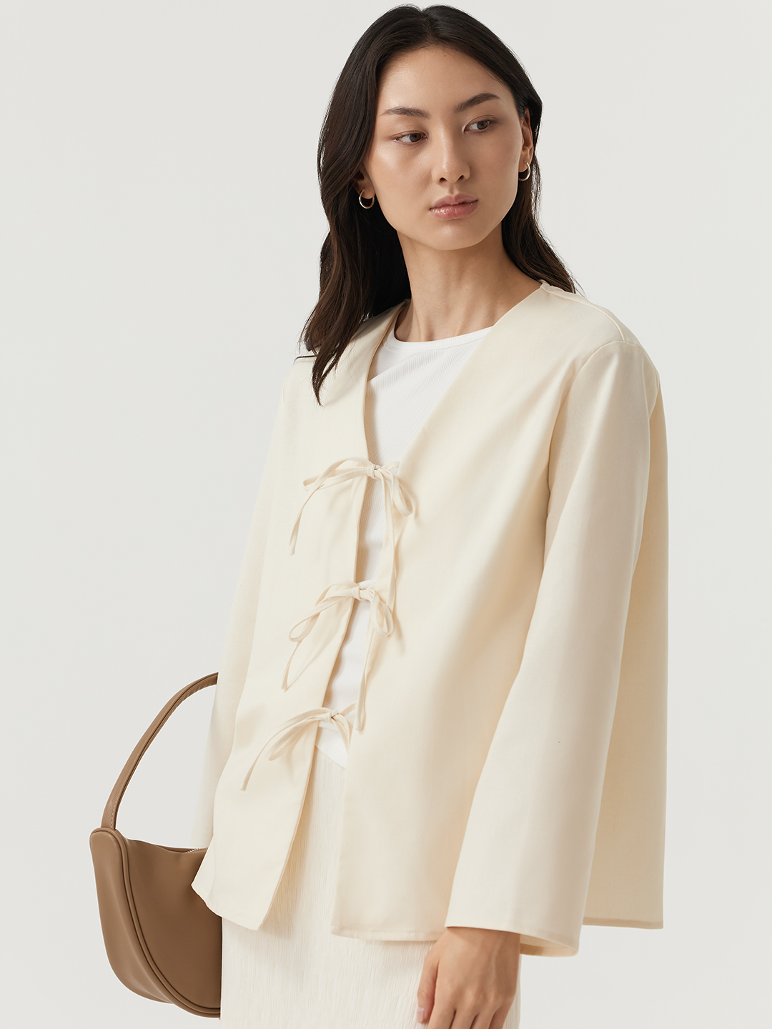 Блузка айвори для женщин 48259-234 28