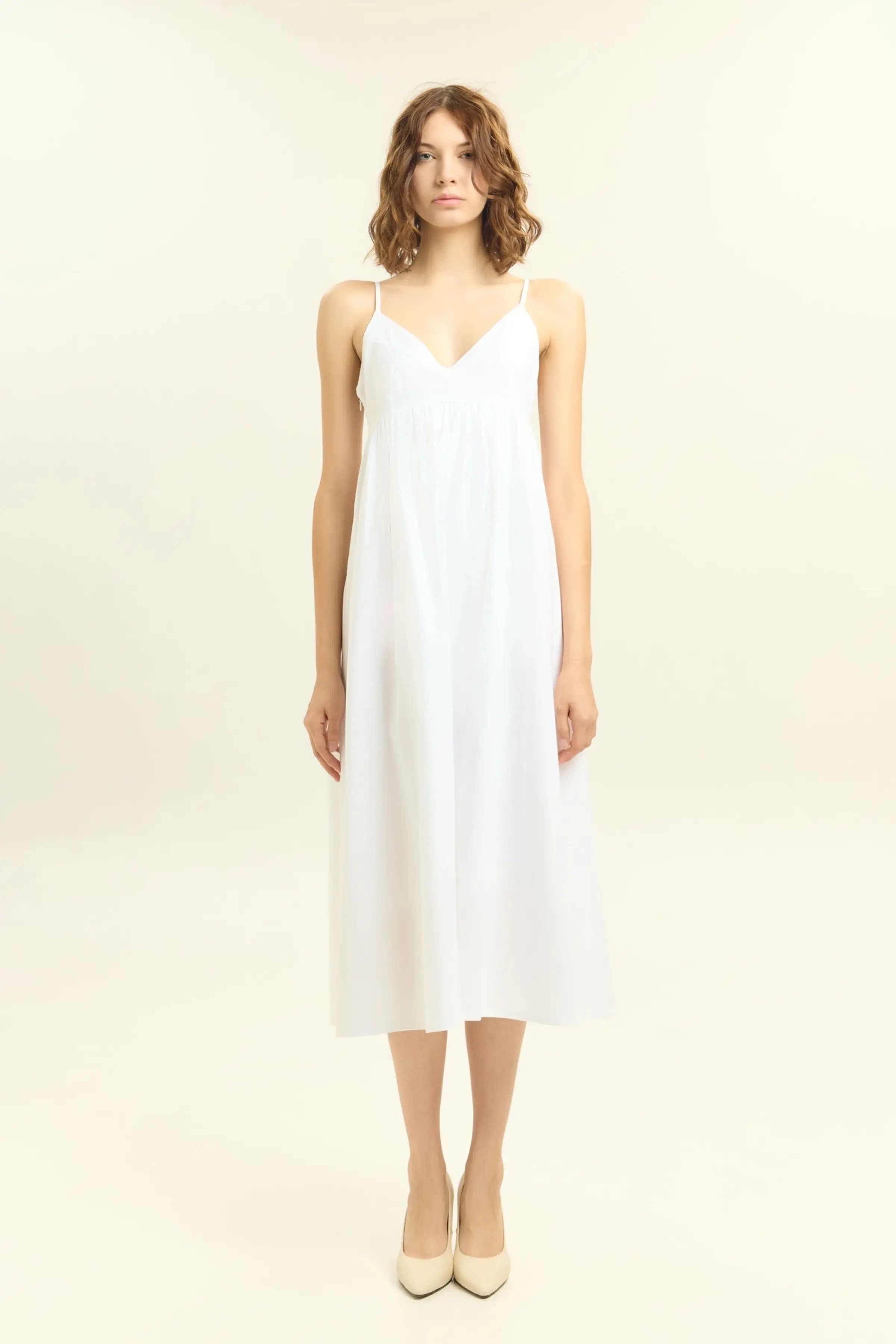 Сарафан белый для женщин 45283-4 48