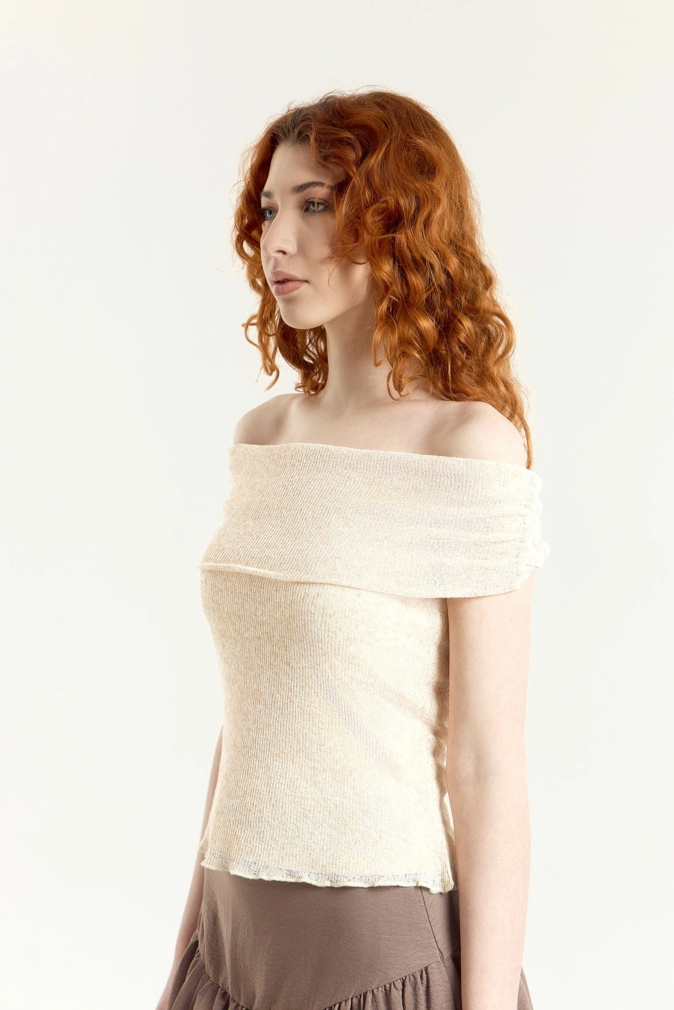 Топ бежевый для женщин 45127-15 46