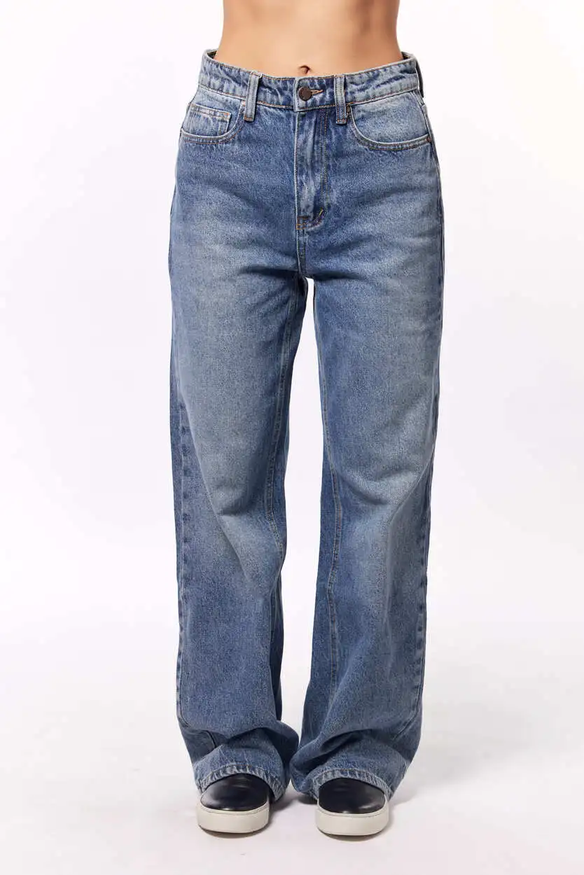 Джинсы голубой для женщин 42360-10 74