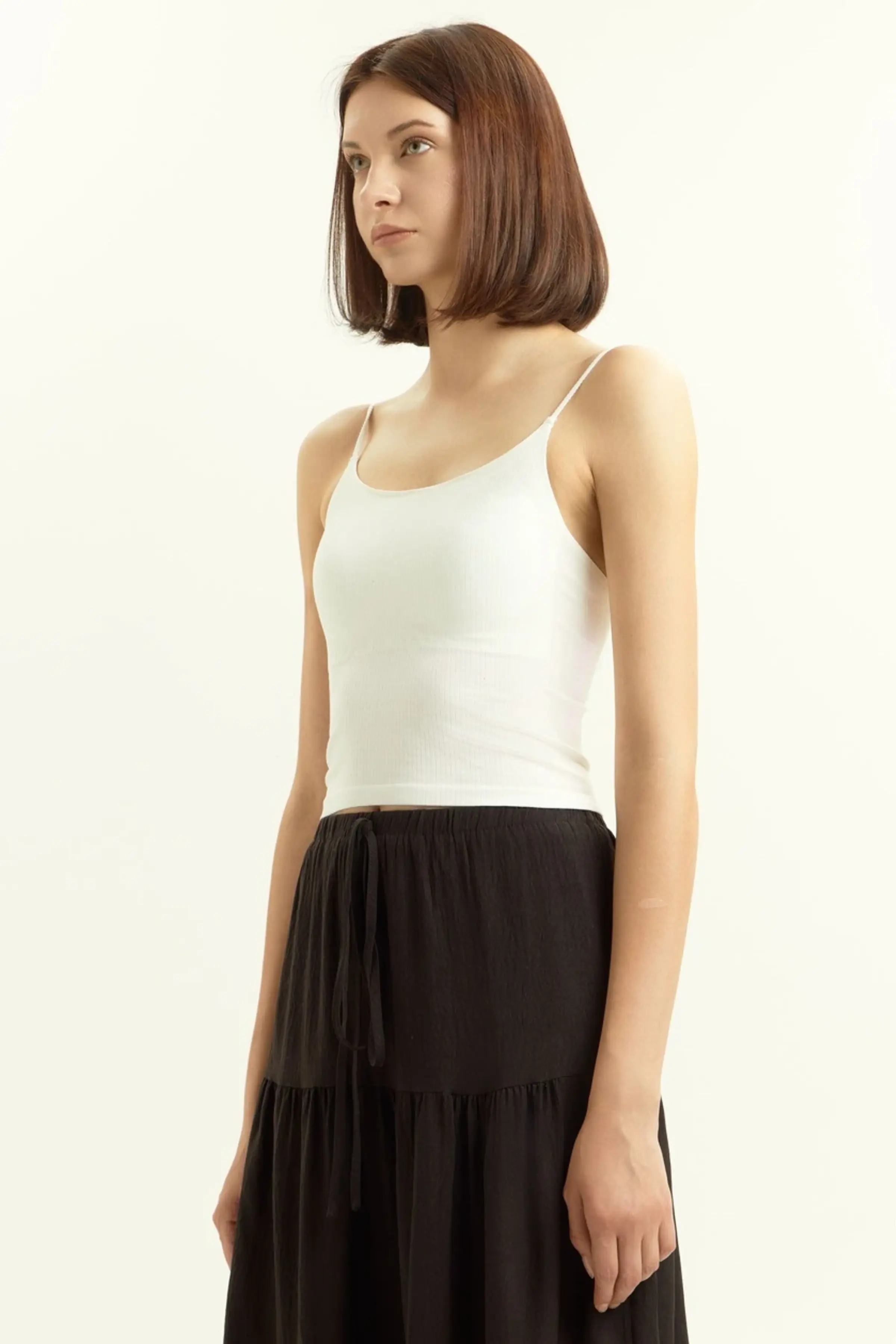 Топ белый для женщин 45372-4 46