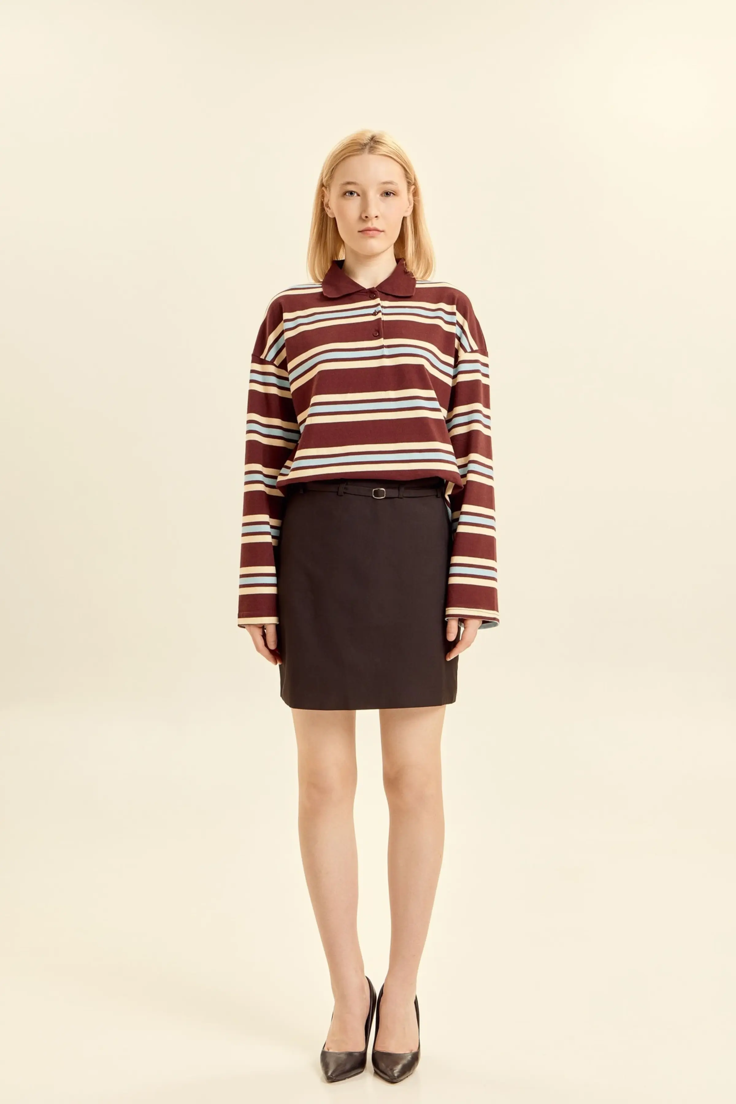 Юбка черный для женщин 46267-1 52