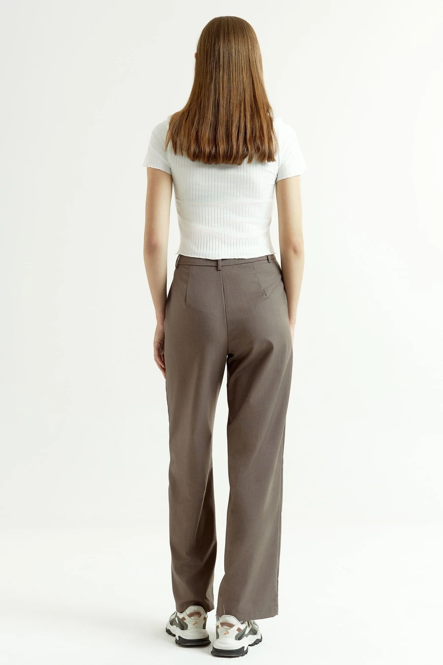 Брюки коричневый для женщин 44295-13 71