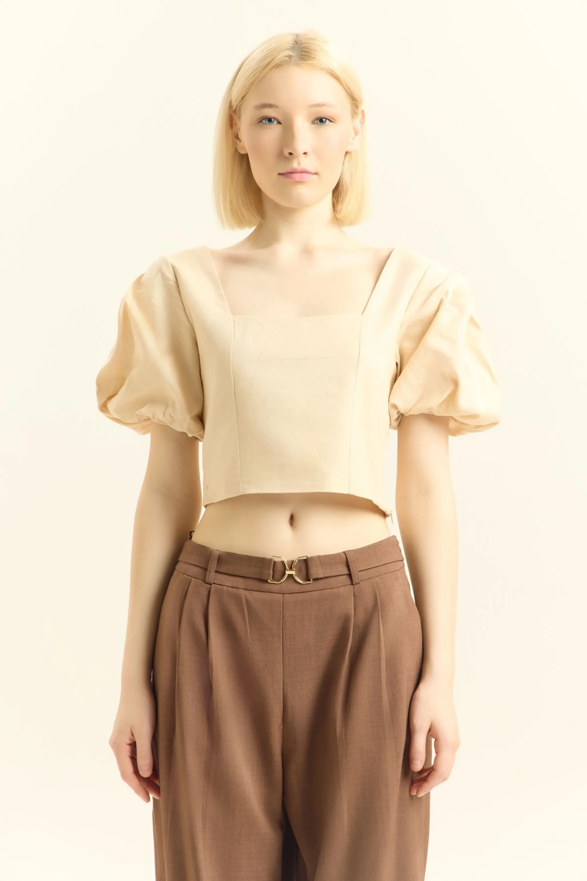 Блузка айвори для женщин 45205-234 28