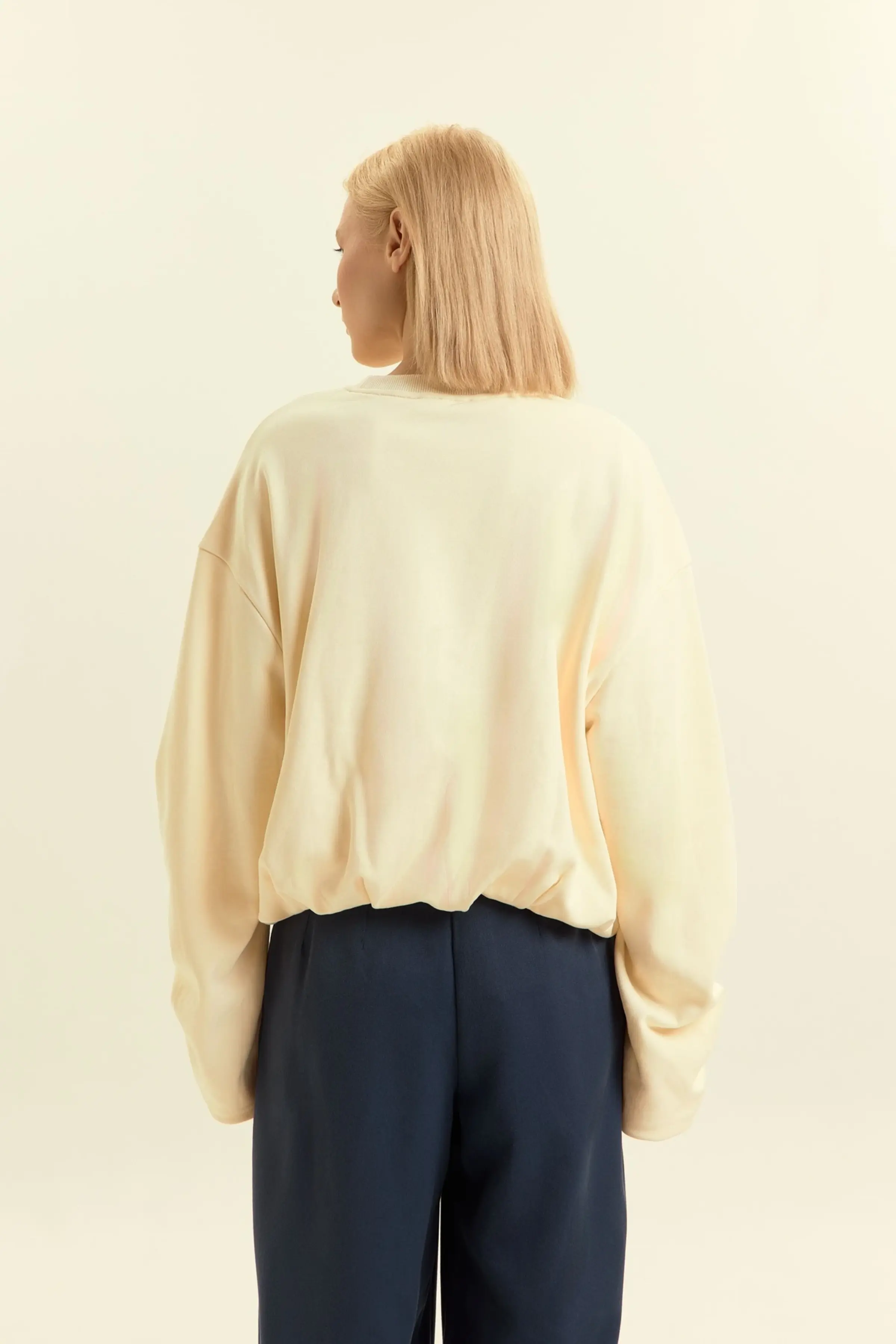 Толстовка айвори для женщин 46210-234 55