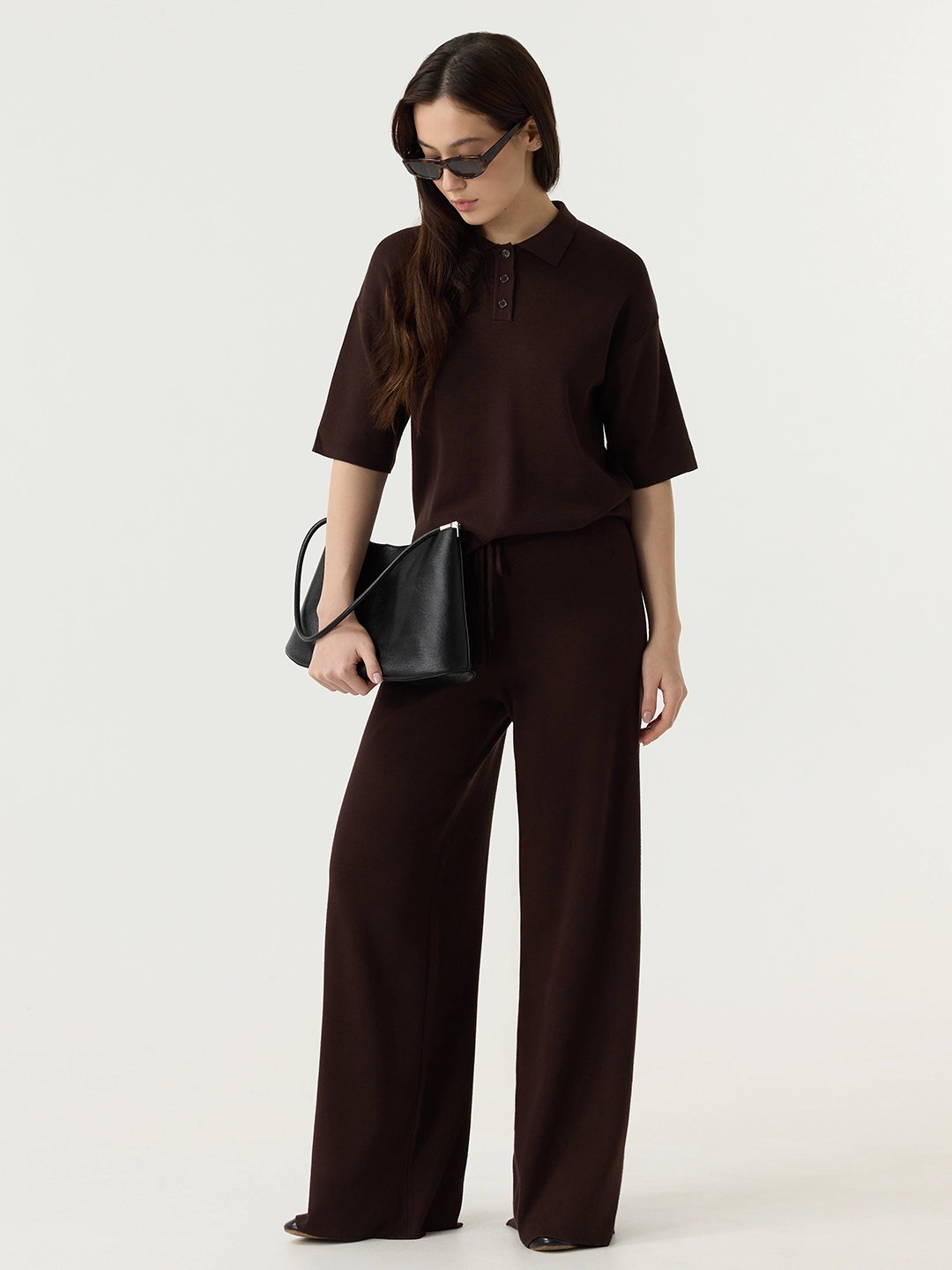 Джемпер коричневый для женщин 48146-13 60