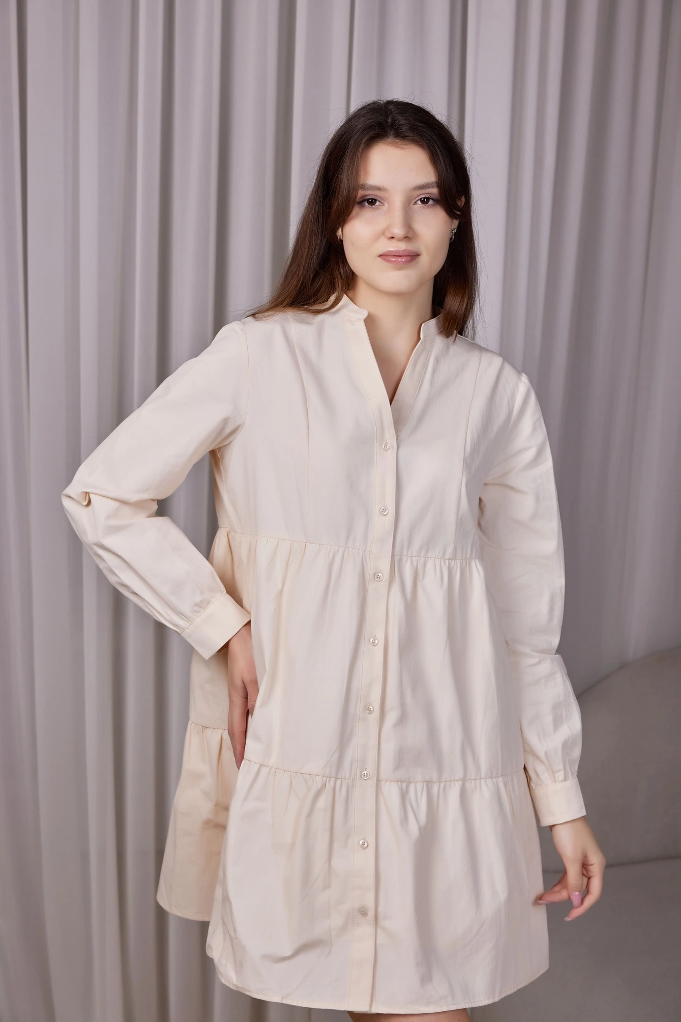 Платье айвори для женщин 40153-234 54