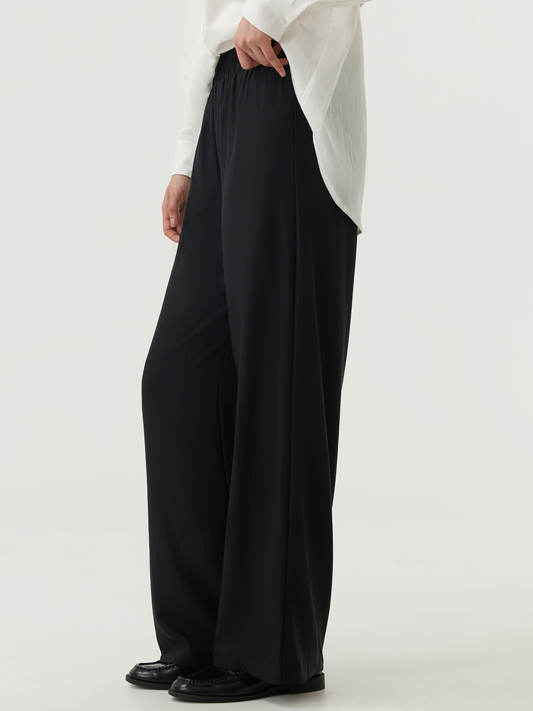 Брюки черный для женщин 48203-1 71