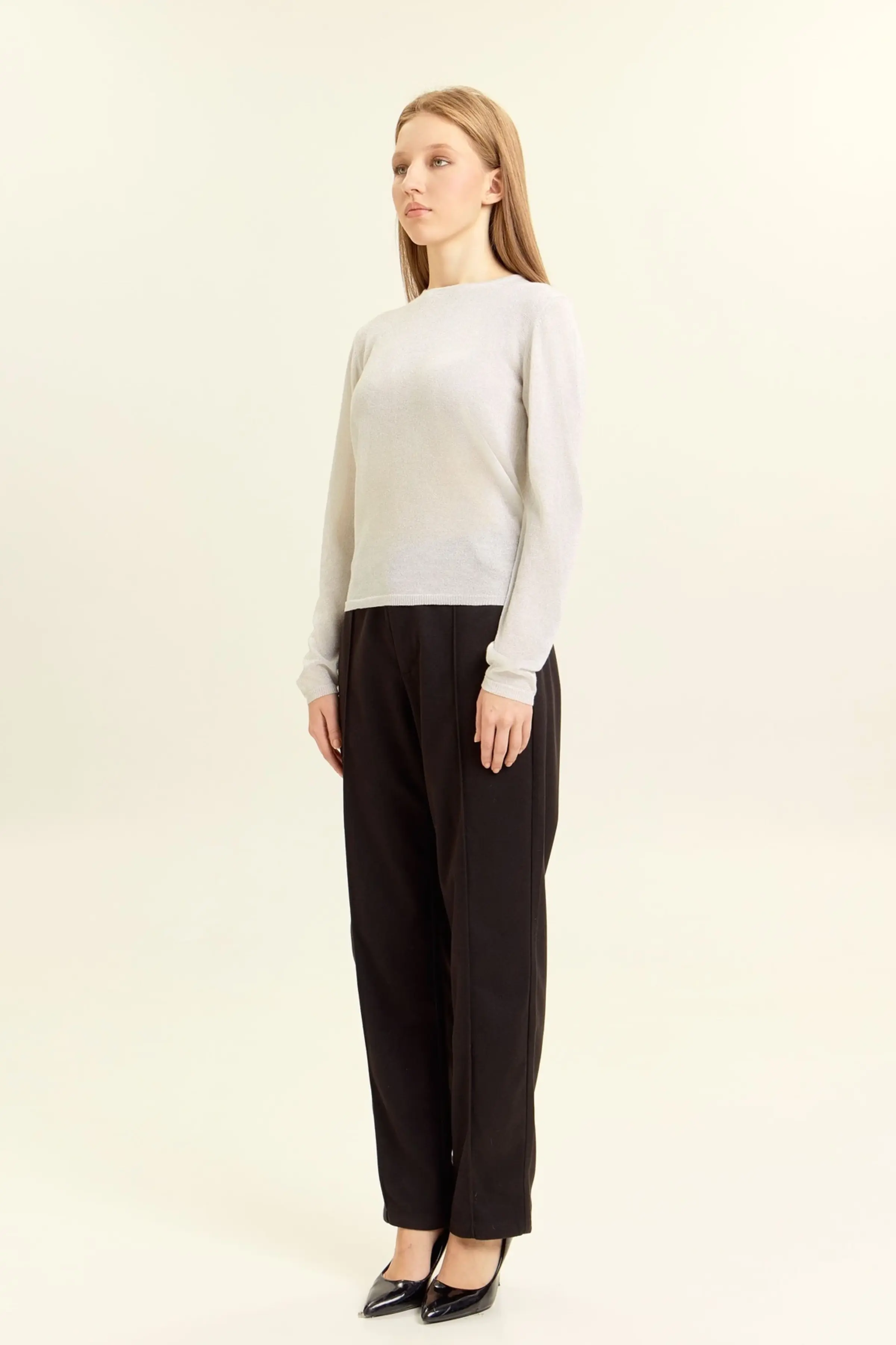 Джемпер белый для женщин 47172-4 60