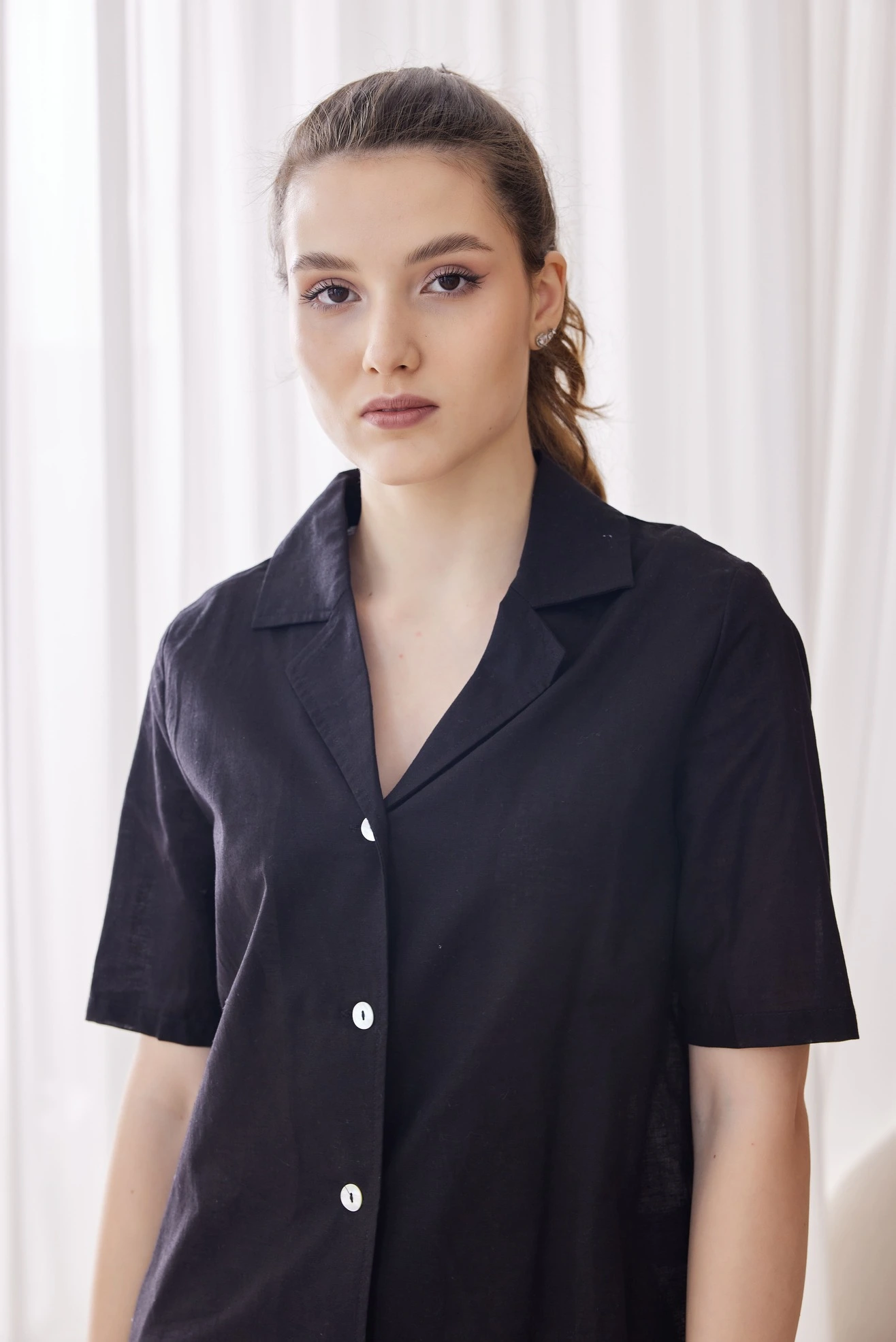 Блузка черный для женщин 40277-1 28