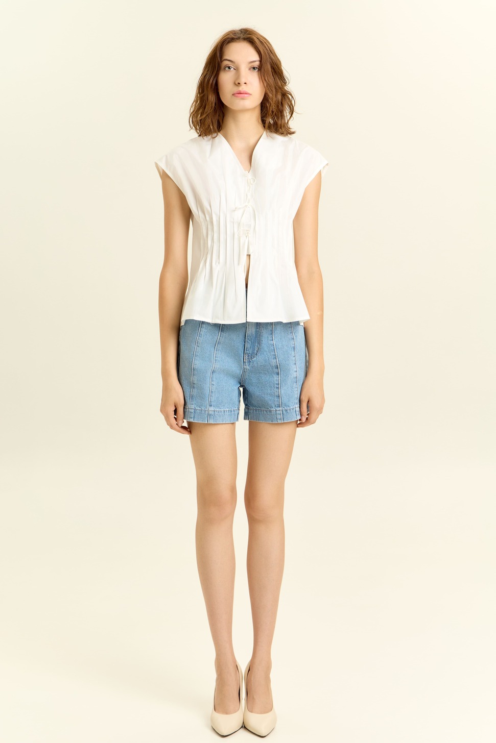 Блузка белый для женщин 45115-4 28