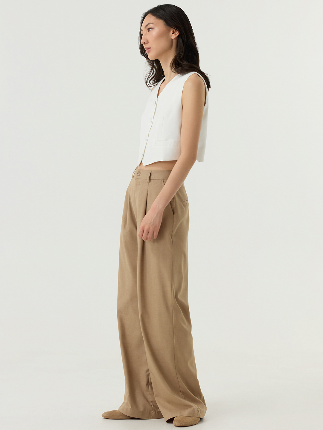 Жилетка белый для женщин 48229-4 68