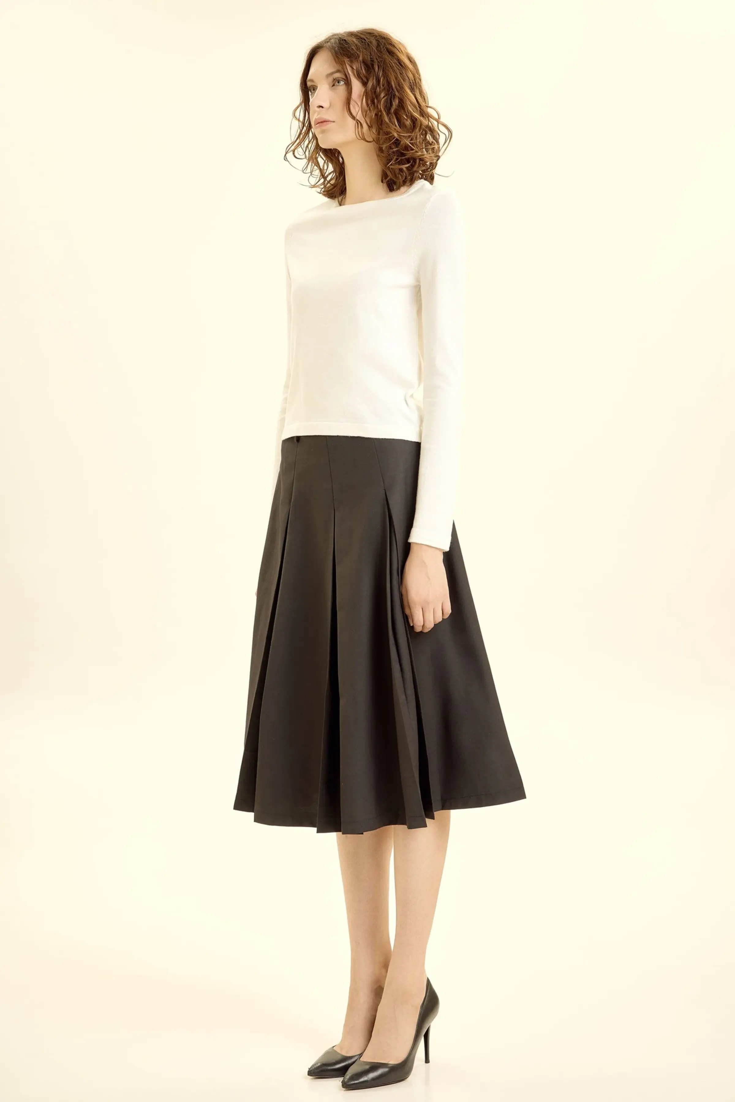 Джемпер белый для женщин 46129-4 60