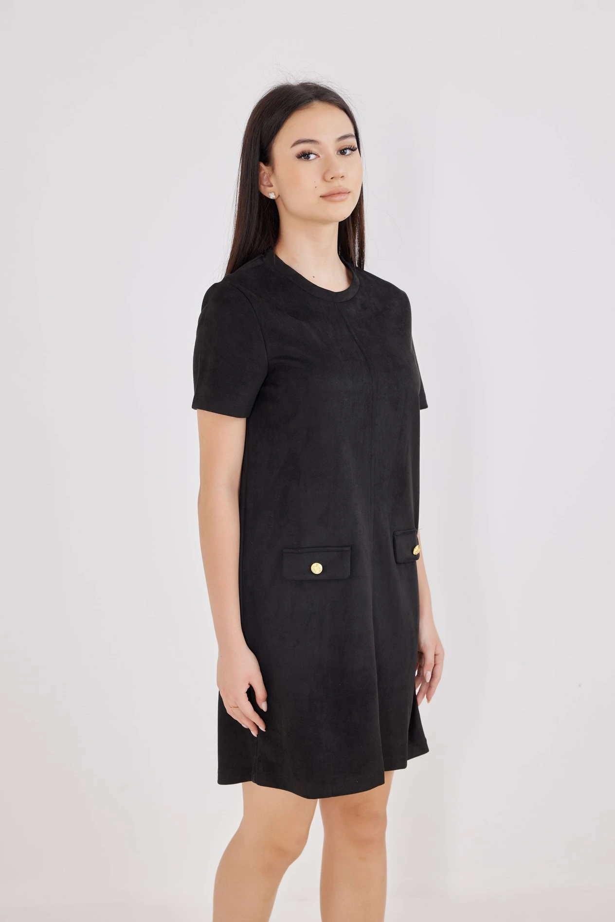 Платье черный для женщин 42280-1 54