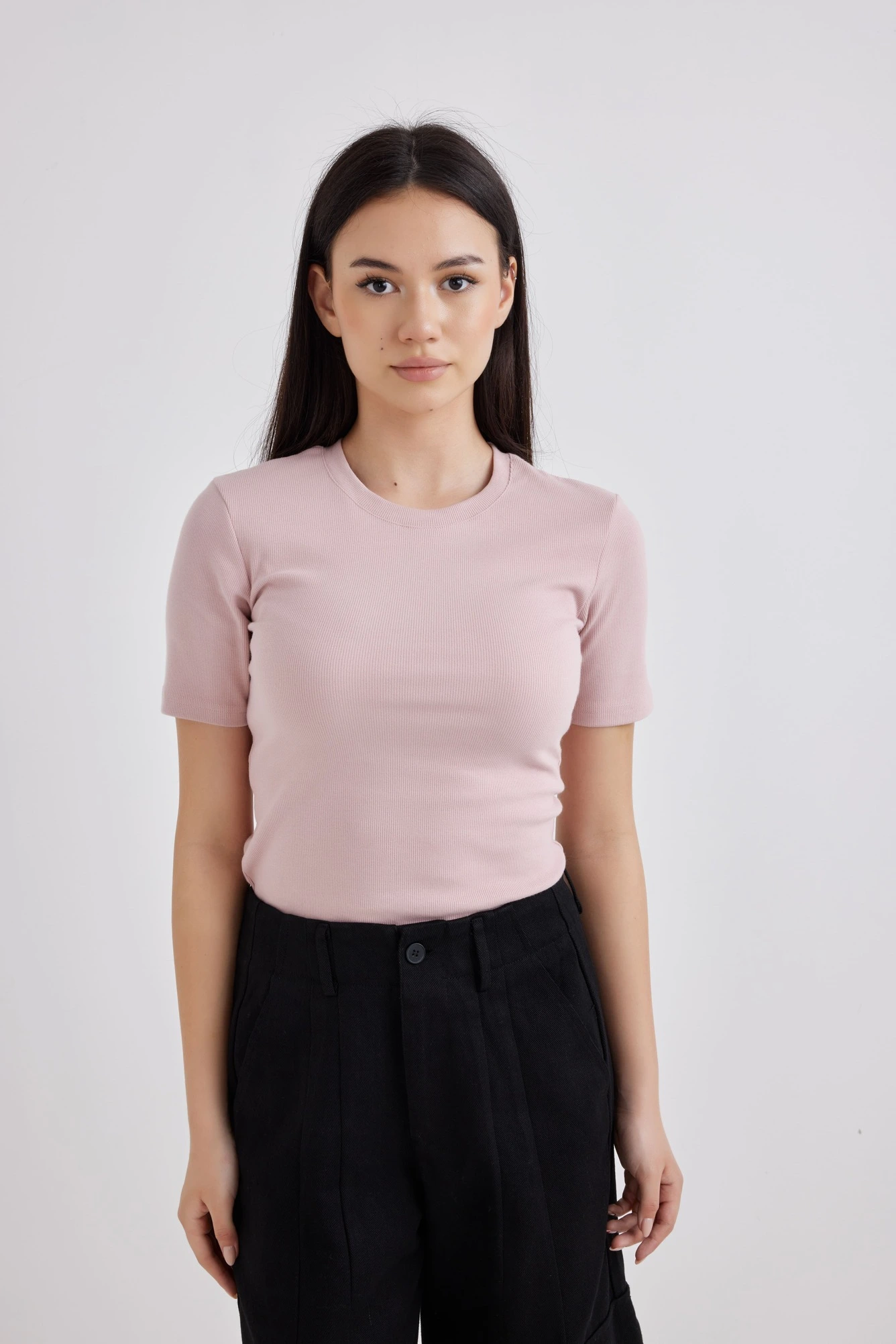 Футболка розовый для женщин 42109-17 67