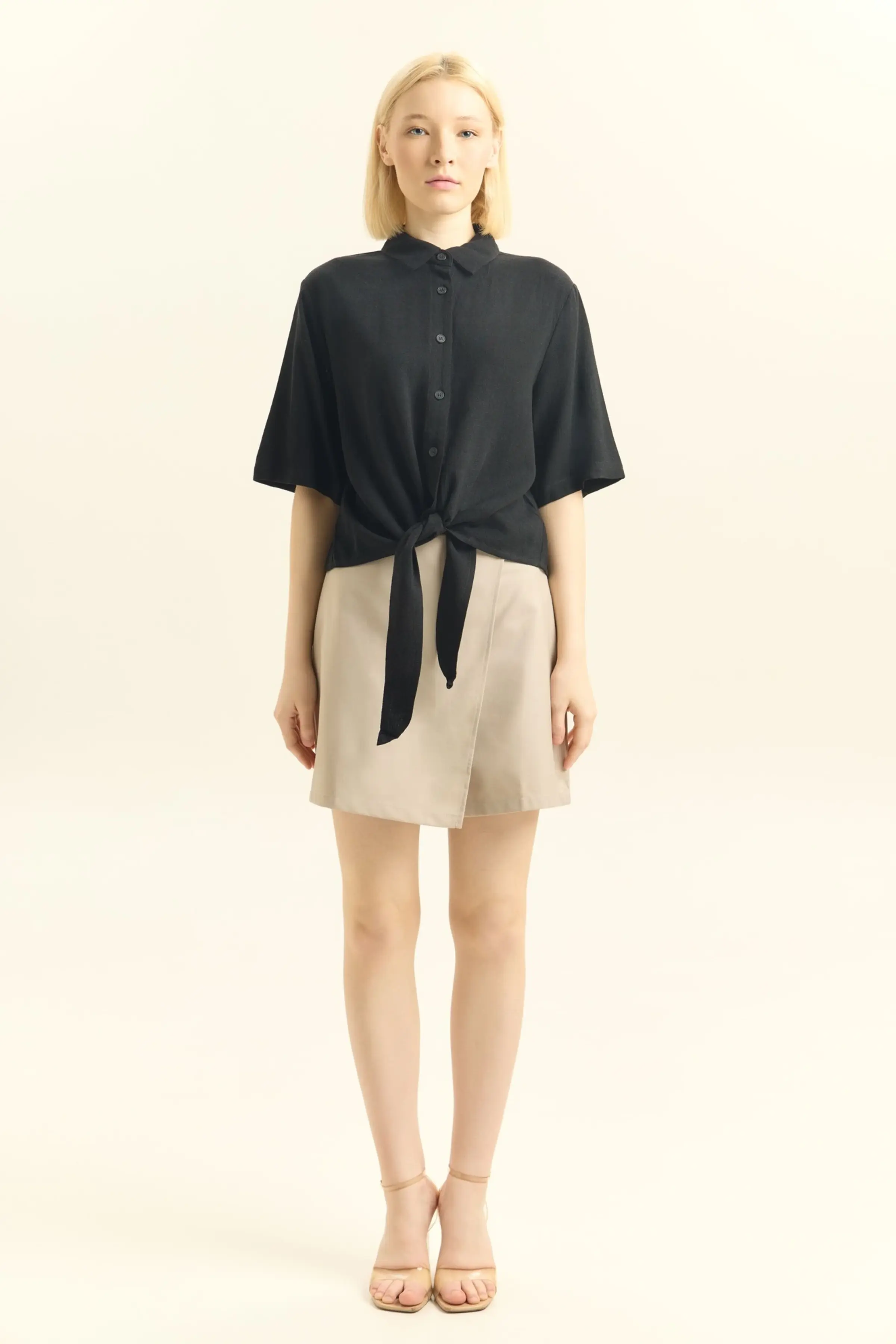 Блузка черный для женщин 45152-1 28