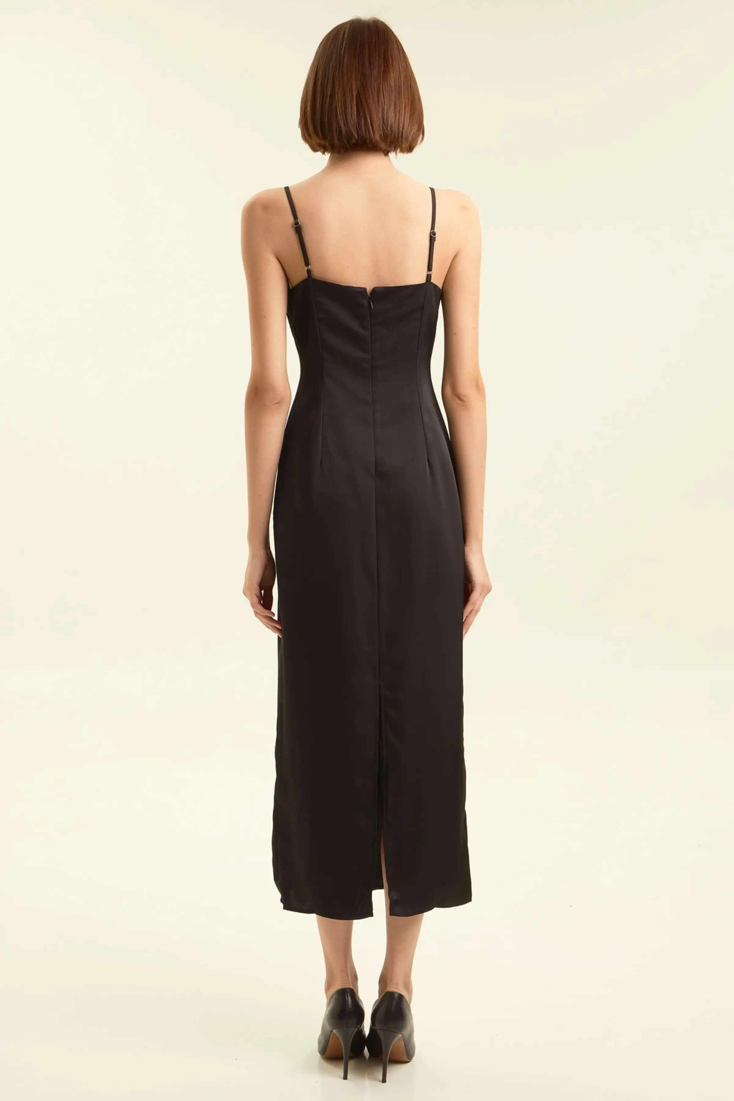 Платье черный для женщин 47259-1 54