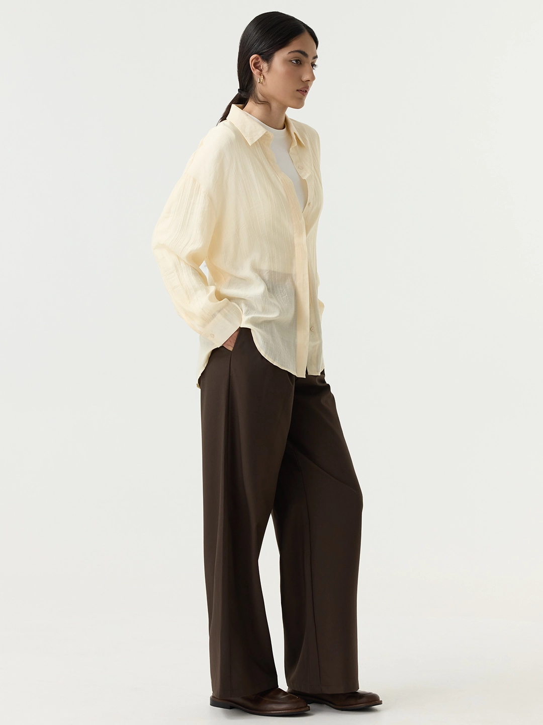 Рубашка желтый для женщин 48223-5 66