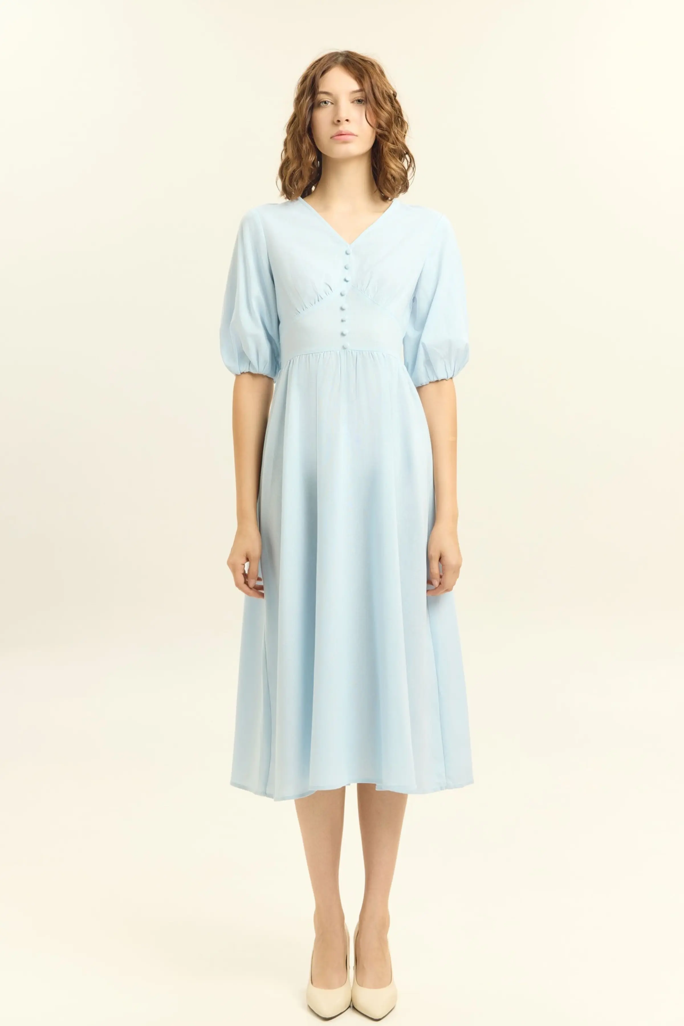 Платье голубой для женщин 45273-10 54