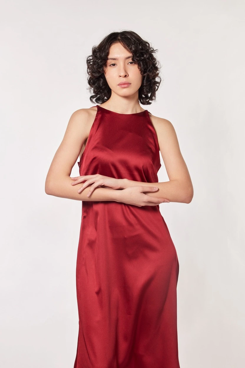 Платье красный для женщин 44239-7 54