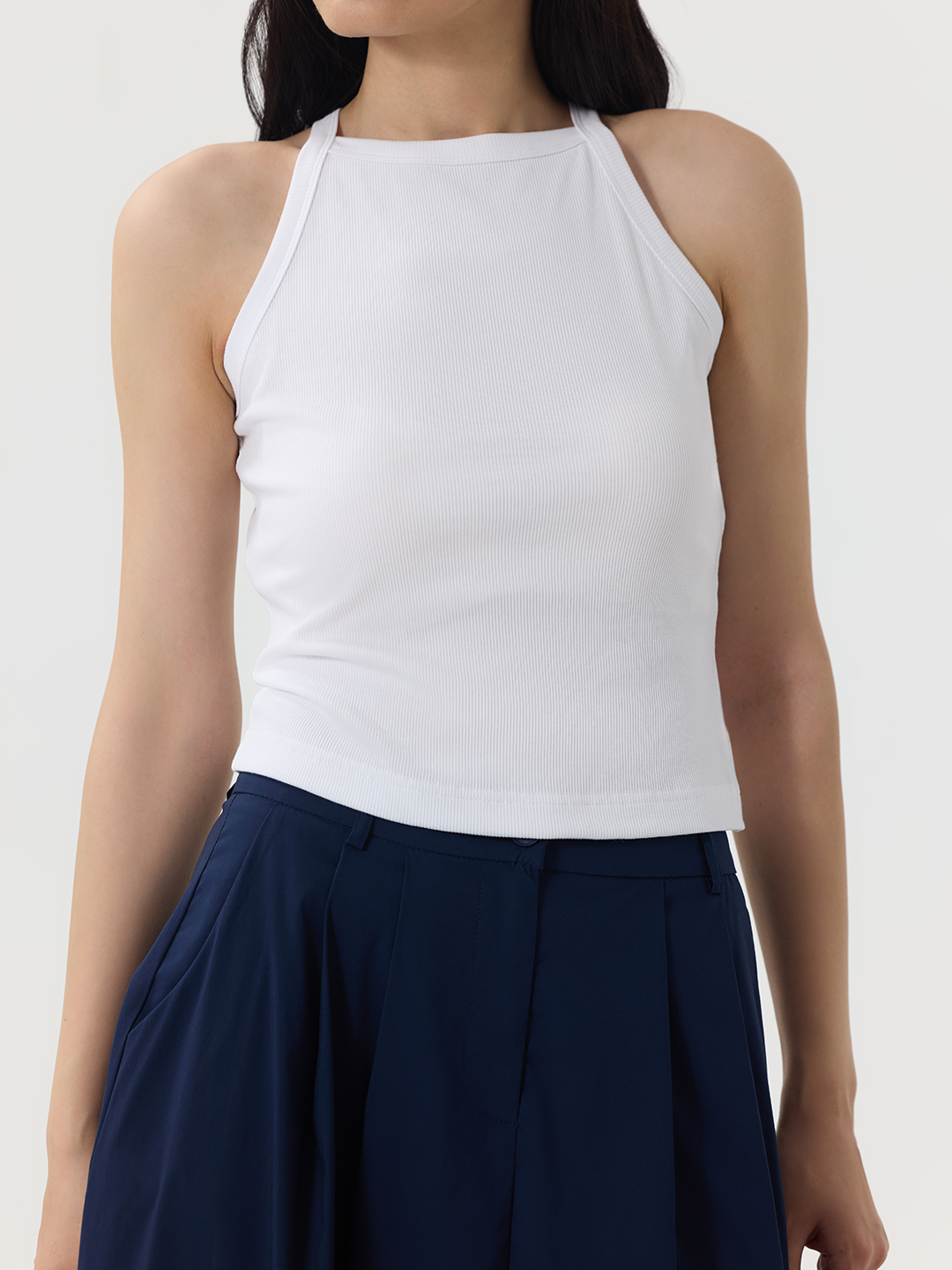 Топ белый для женщин 49304-4 46